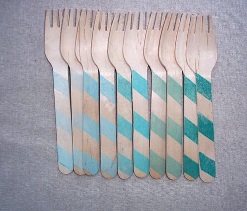 beeld vtwonen blauw vorkjes blauw groen tullentwig etsy