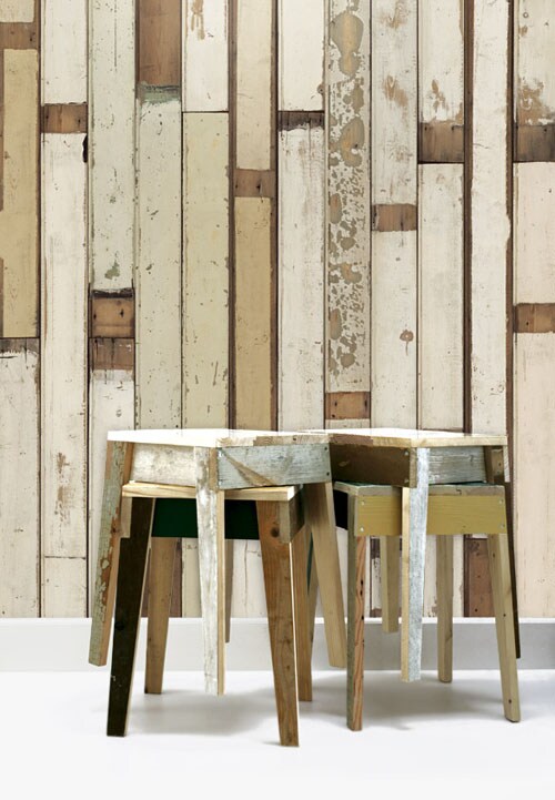 beeld vtwonen Promo for Scrapwood Wallpaper introduction