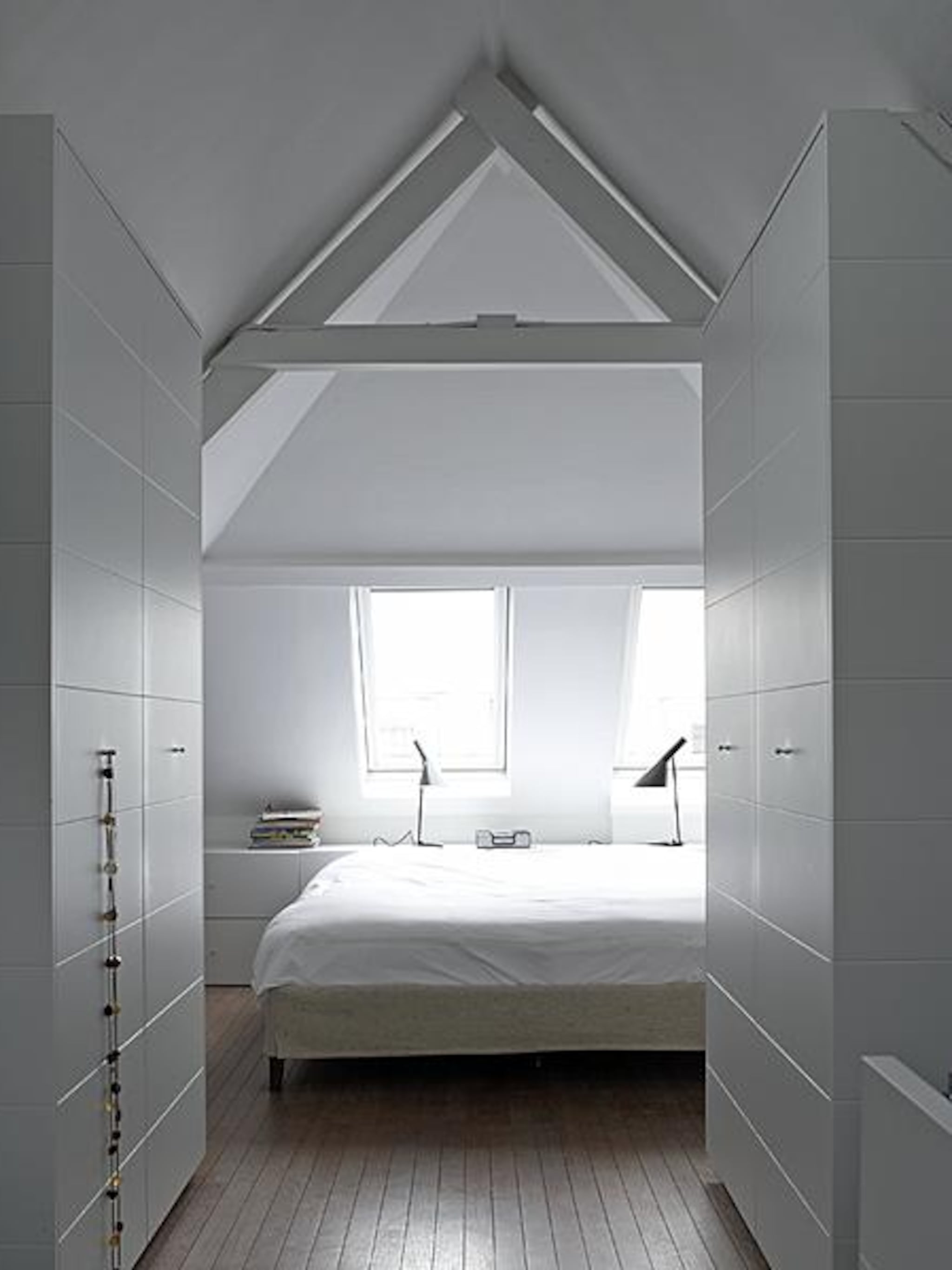 slaapkamer in de nok
