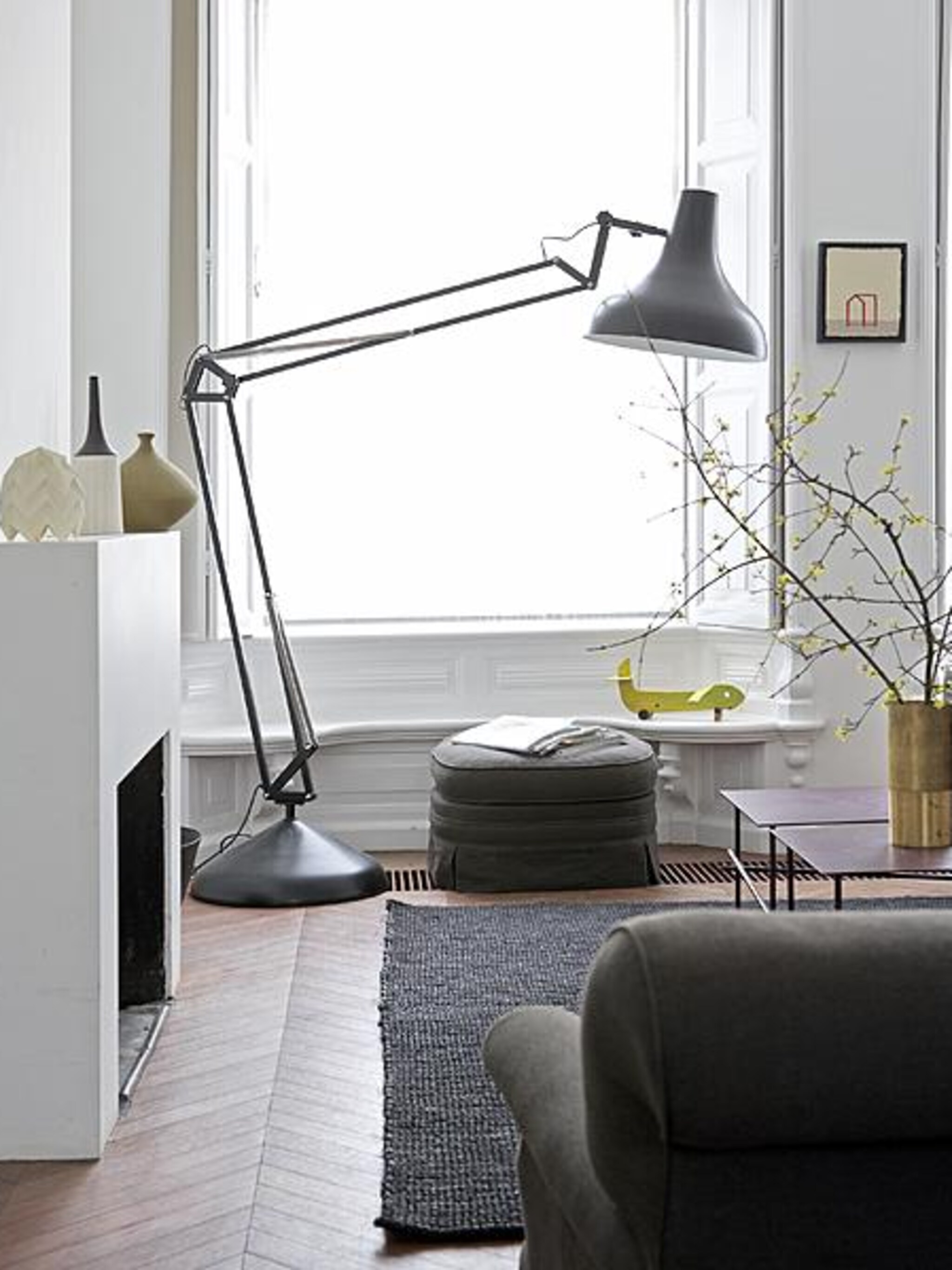 oversized lamp