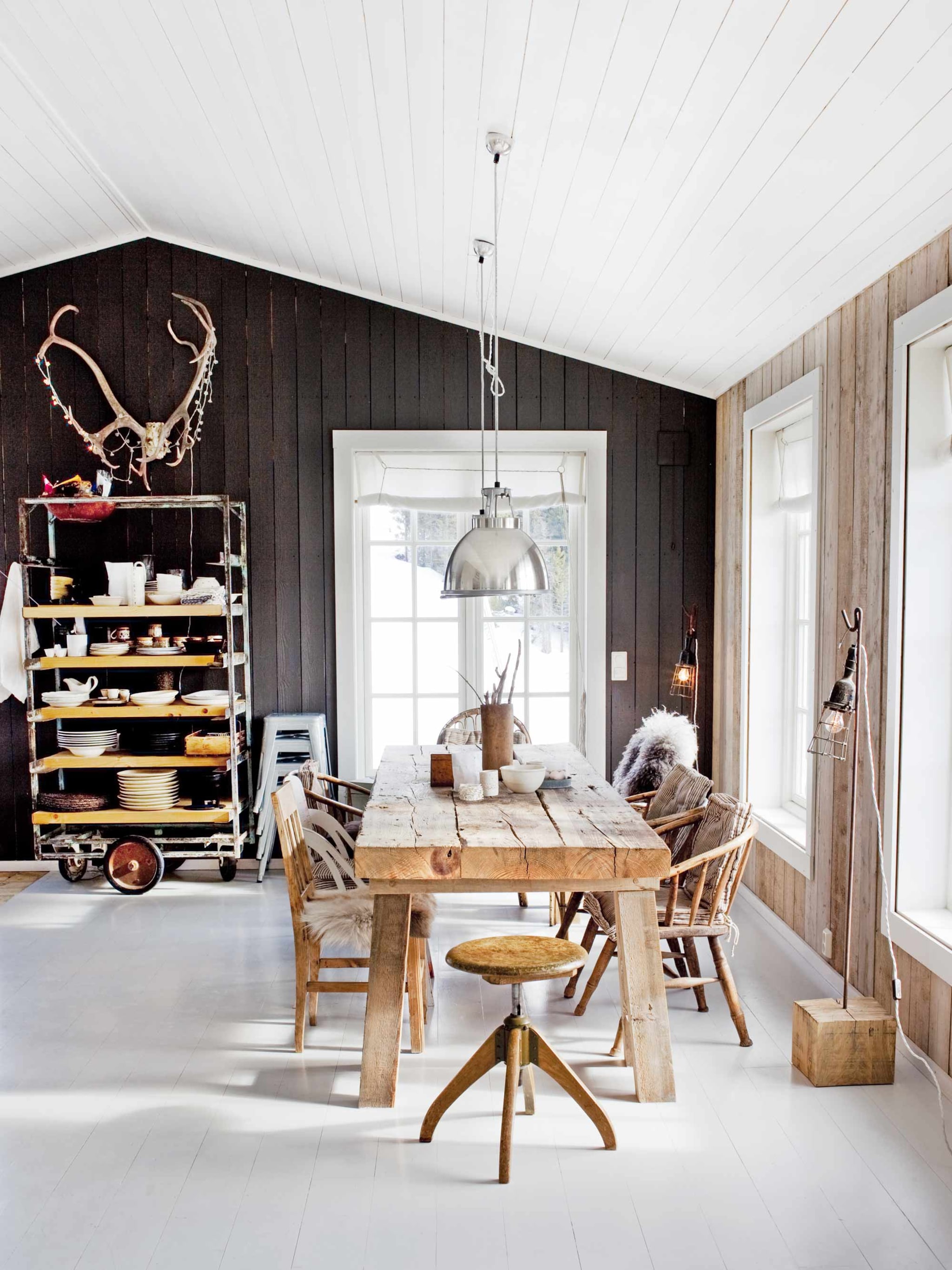 ruwe eetkamer