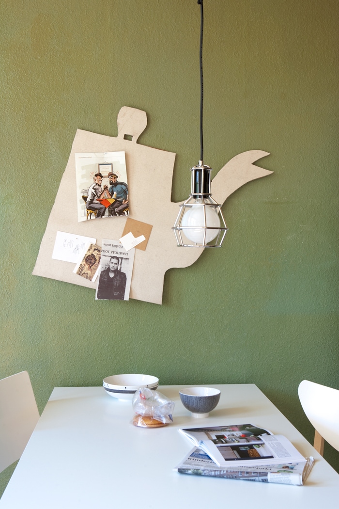 beeld vtwonen Prikbord van vilt