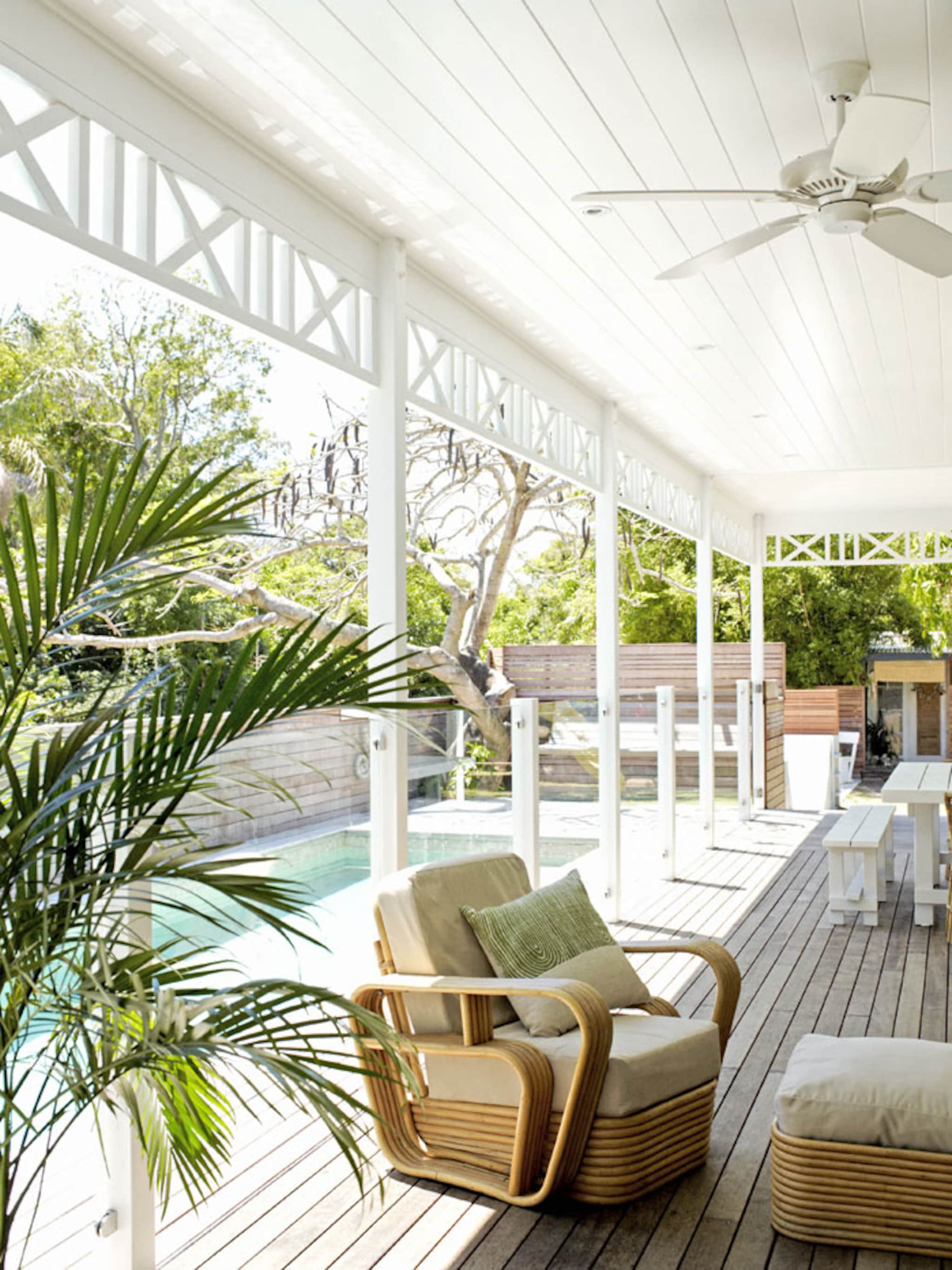 zomerse veranda