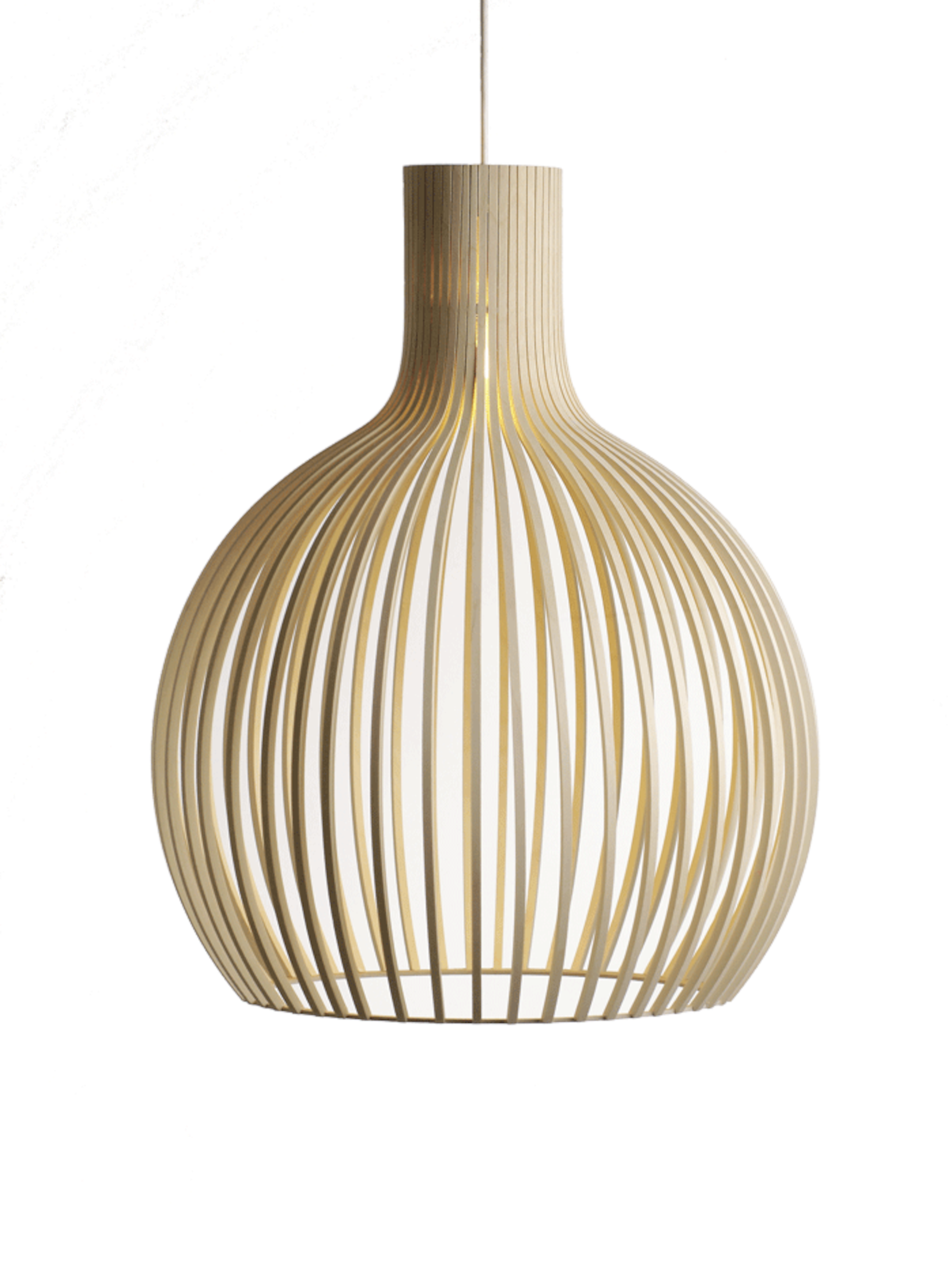 houten hanglamp als bescheiden blikvanger