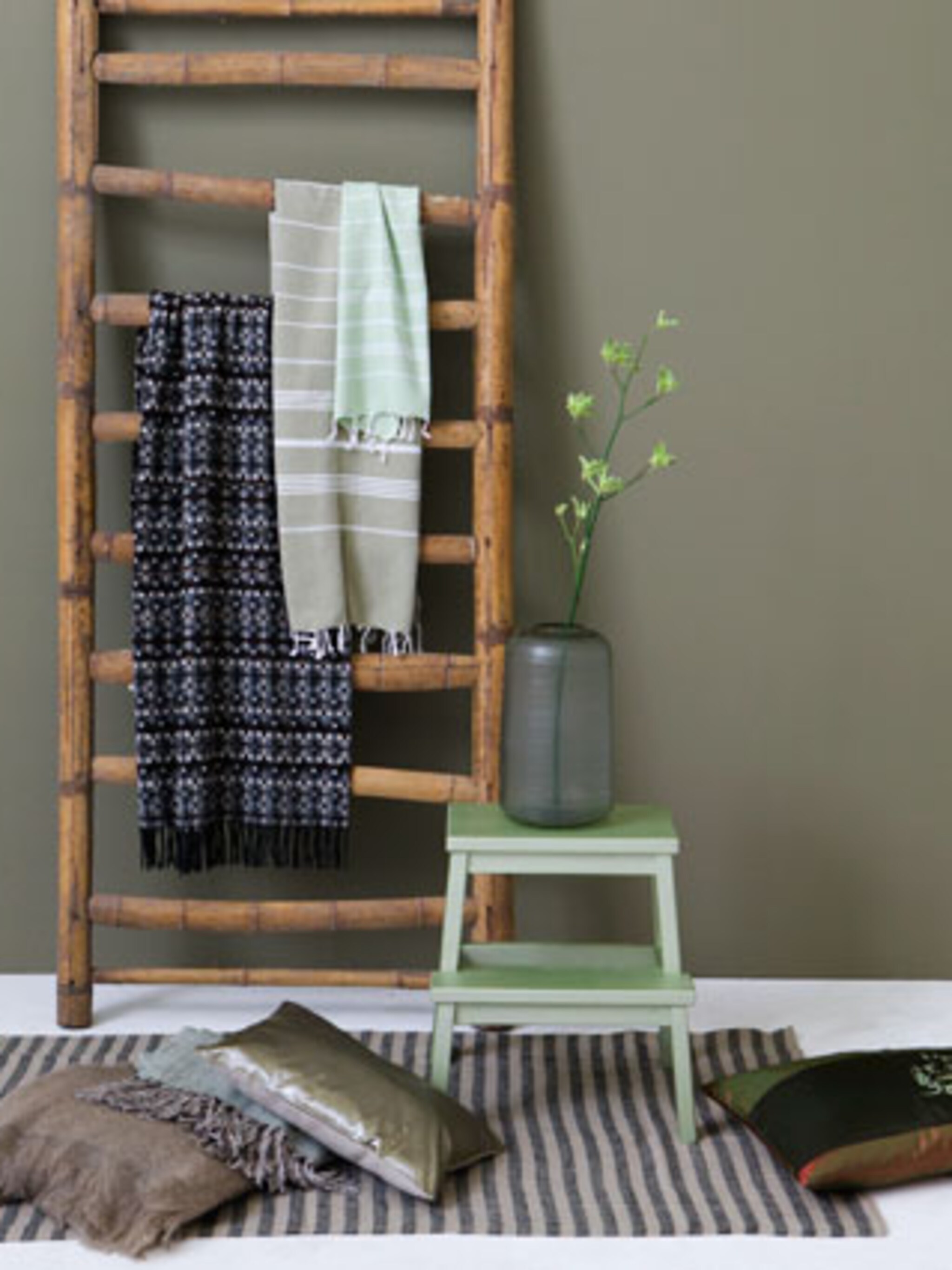 ladder als decoratie