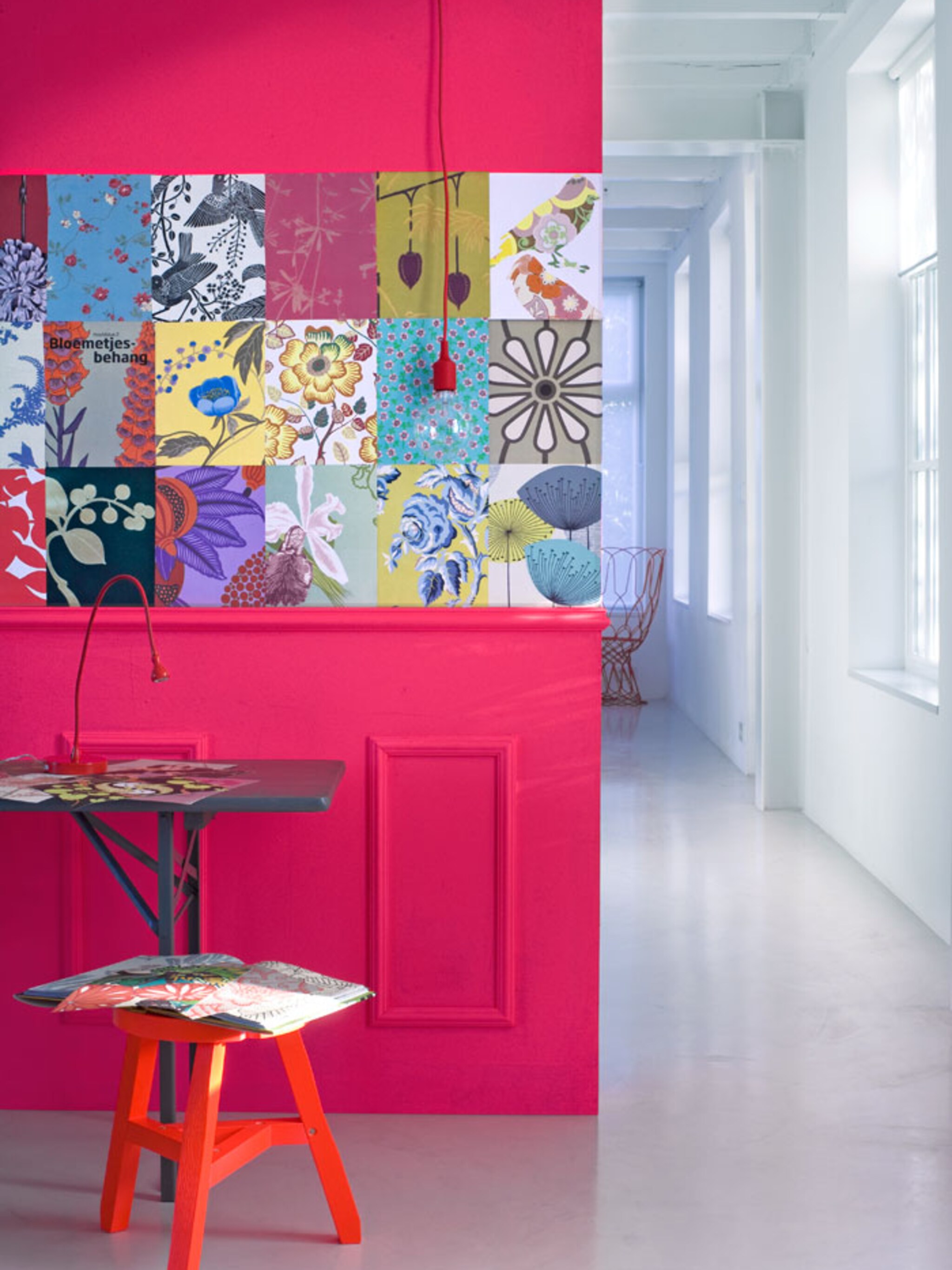 bloemen op je muur