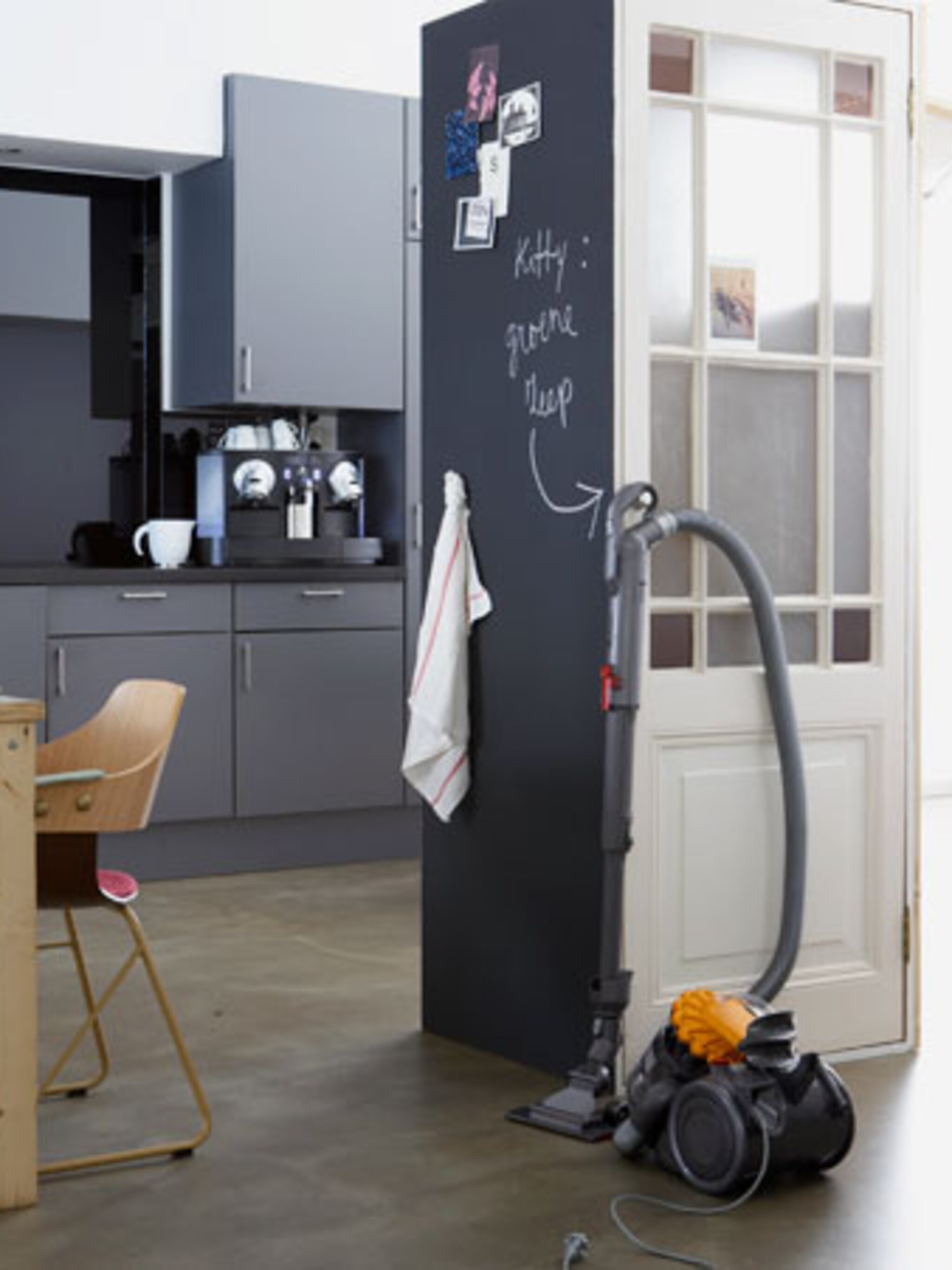 schoolbord in huis
