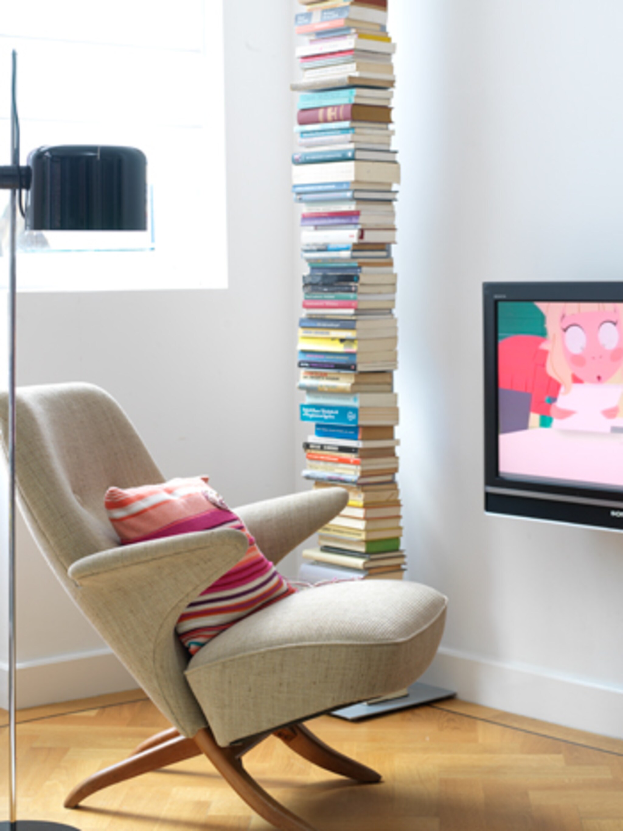 stapel boeken in je interieur
