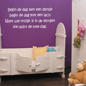 Muursticker van Klein Idee