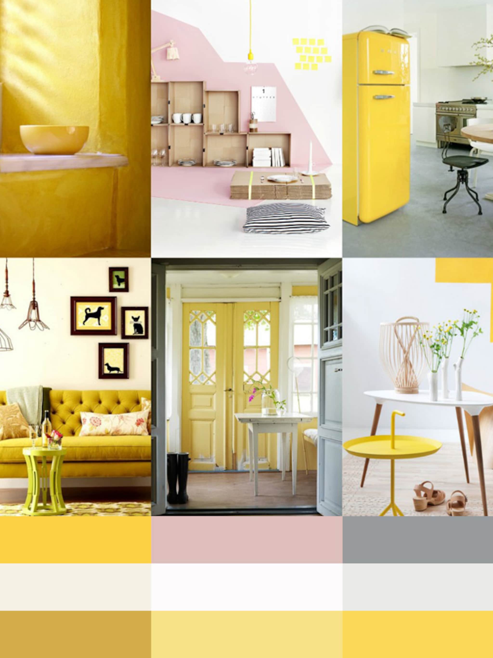 geef je huis kleur met geel