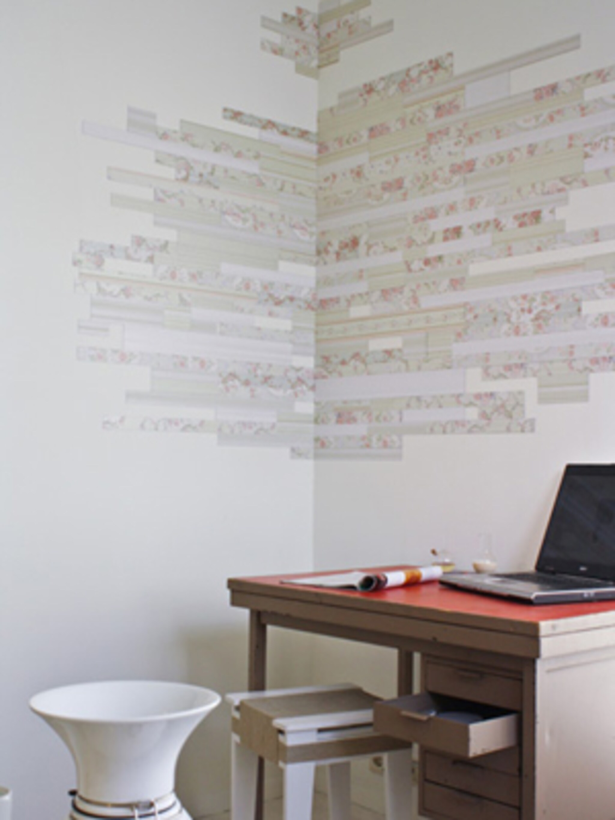 steenstrips voor binnenwand