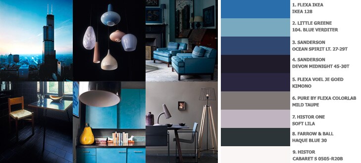beeld vtwonen Kleurtrend Berlin Blues (lente/zomer 2011)