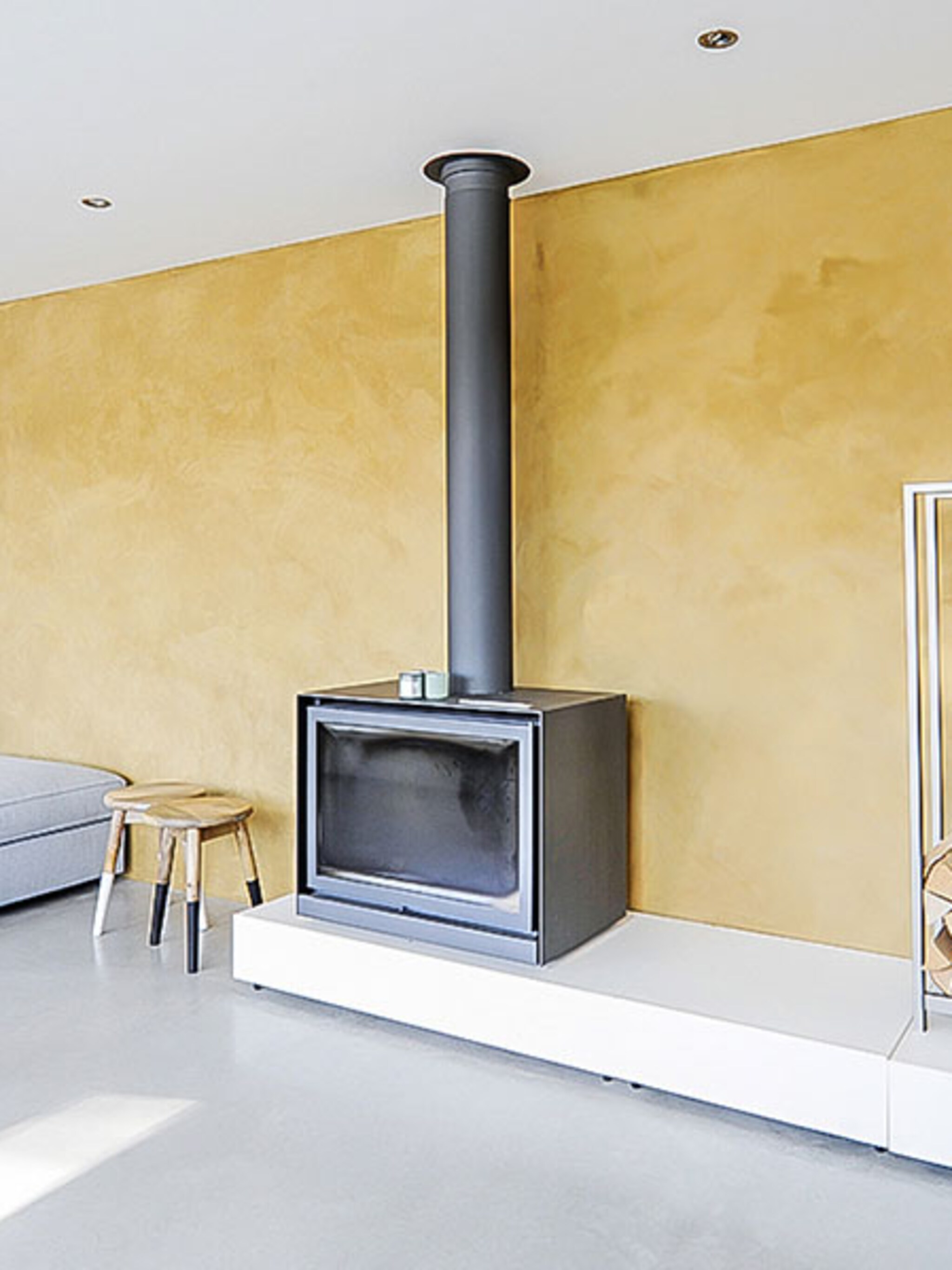 betonlook wand met verf een wand met uitstraling