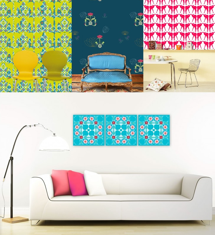 beeld vtwonen Bekijk alle behang &amp; canvas dessins op de website van Room 12