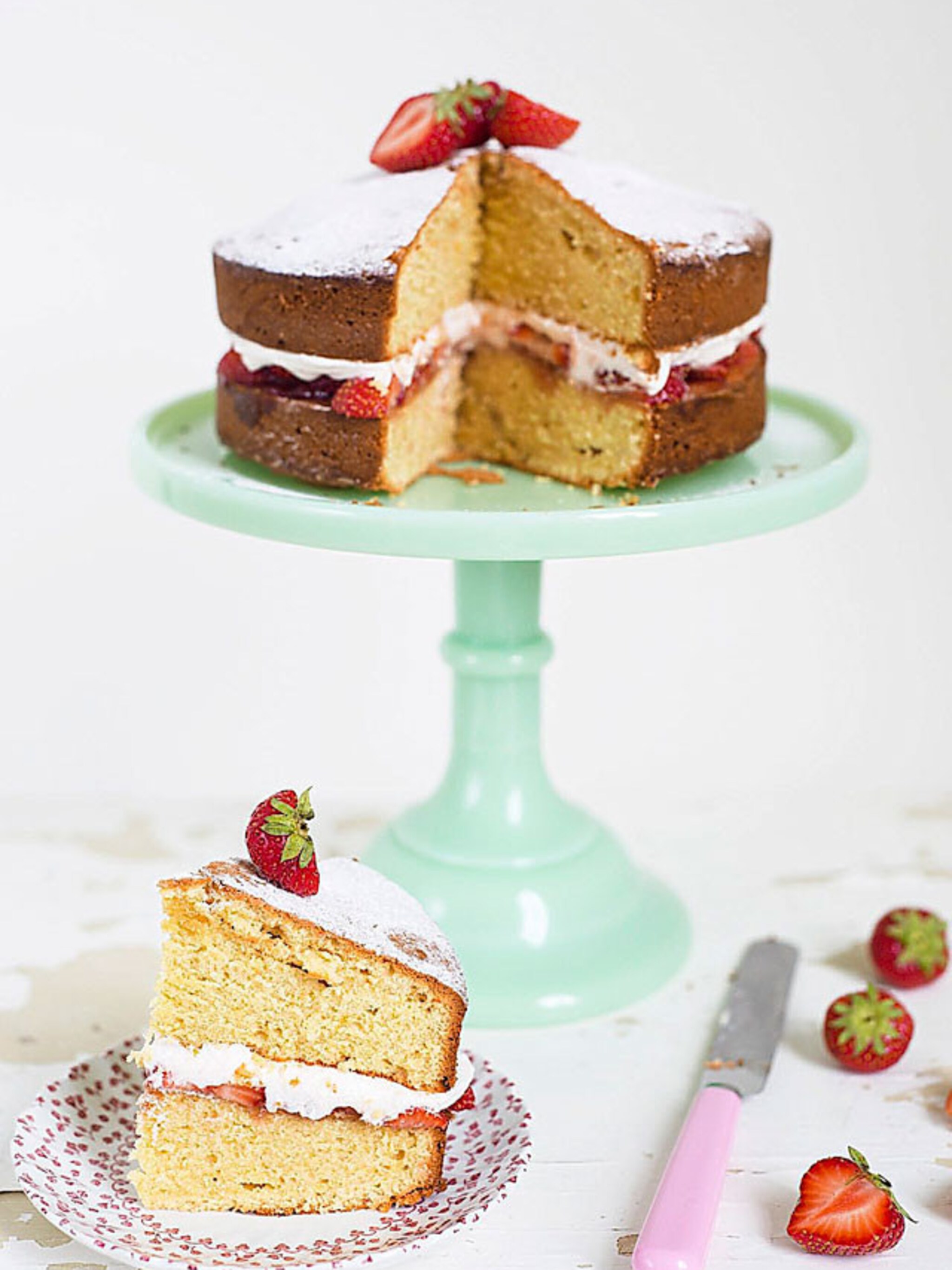 recept victoriaanse sponscake