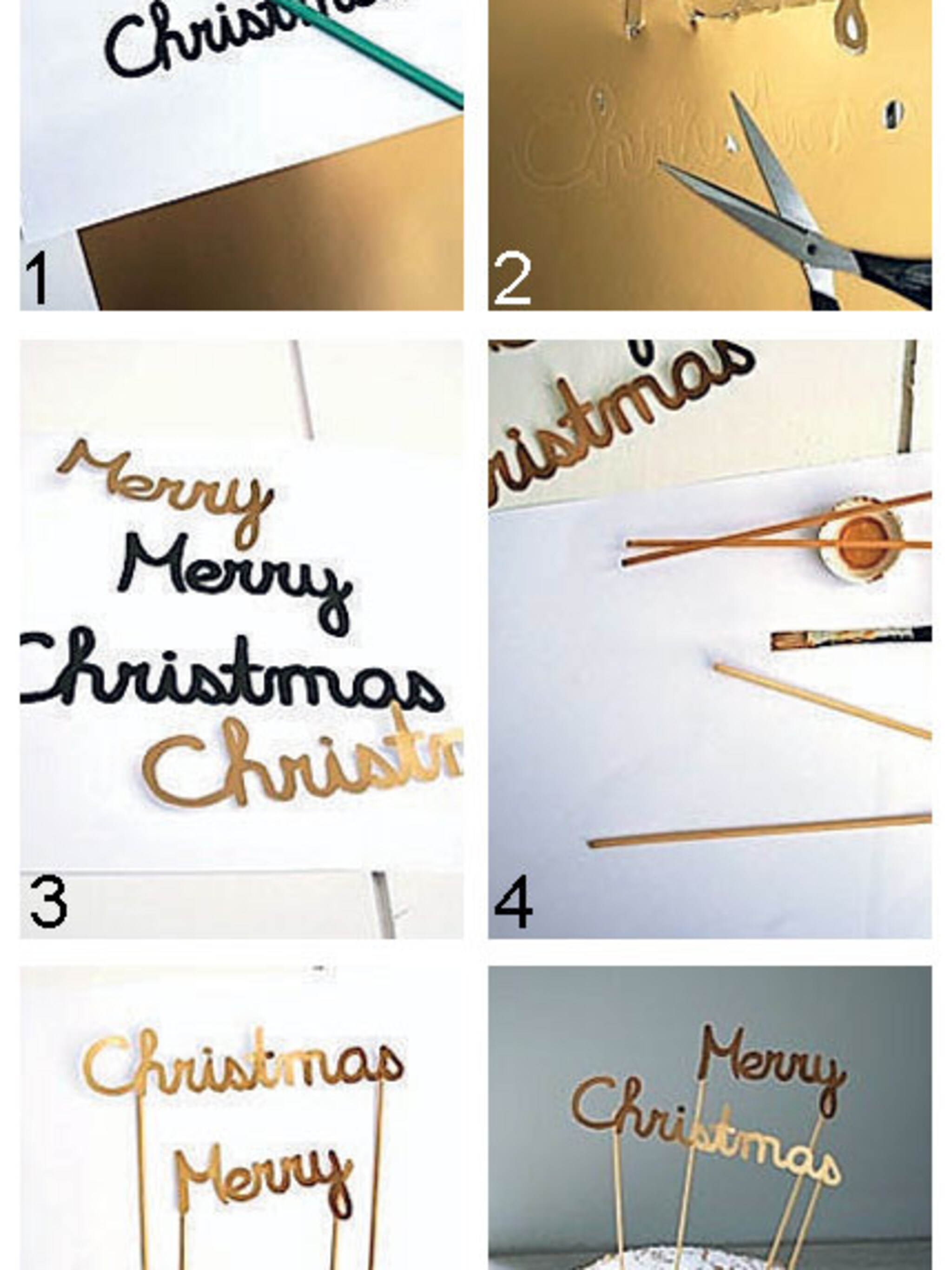 taartversiering voor kerst