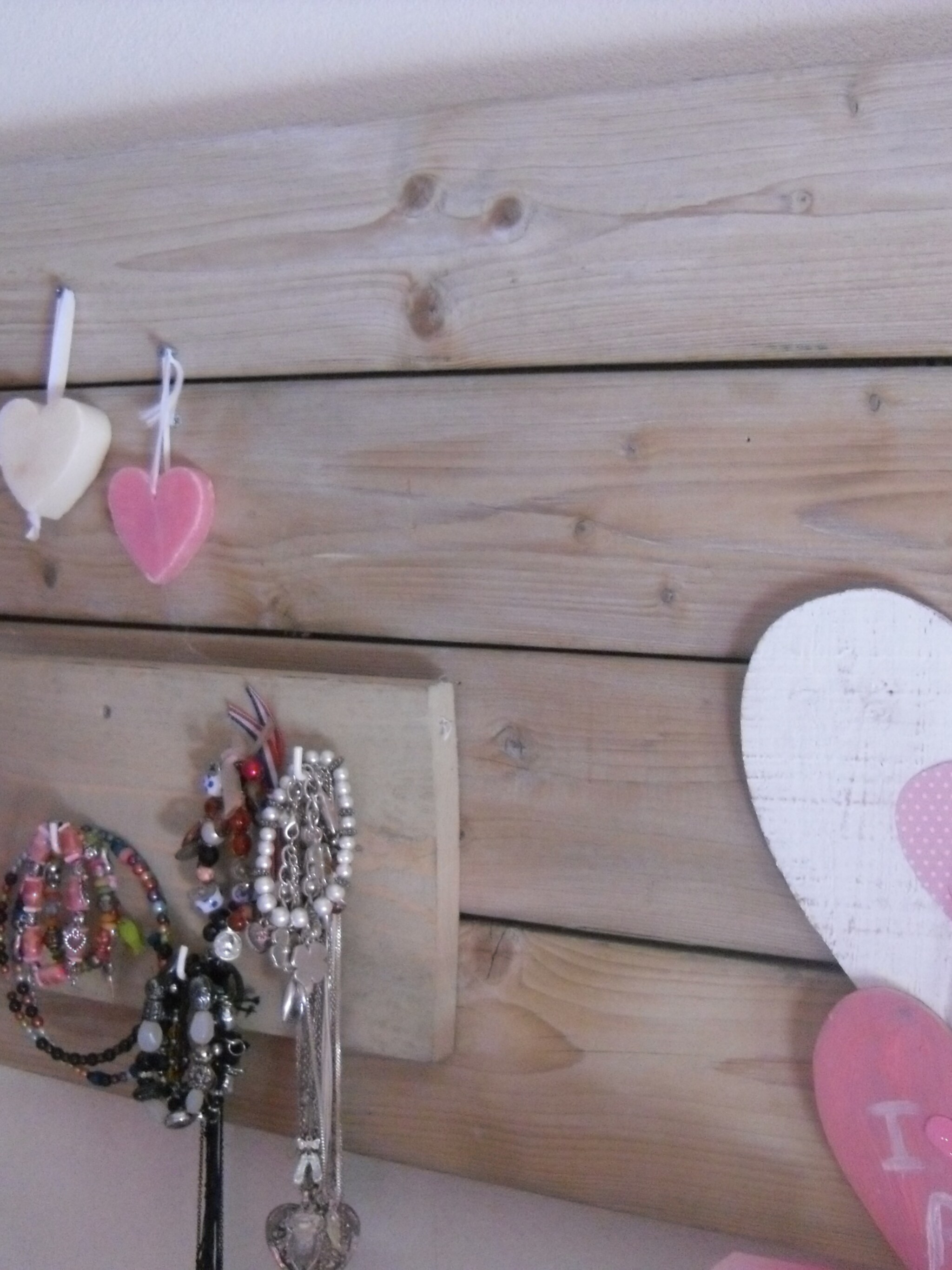 sieraden ophangpaneel voor mijn dochter