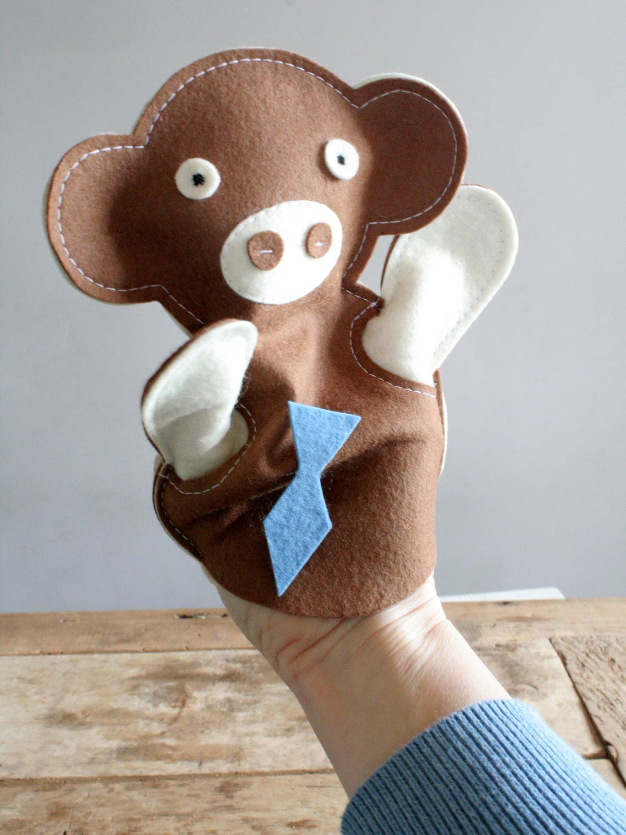 handpop maken hallo pieke