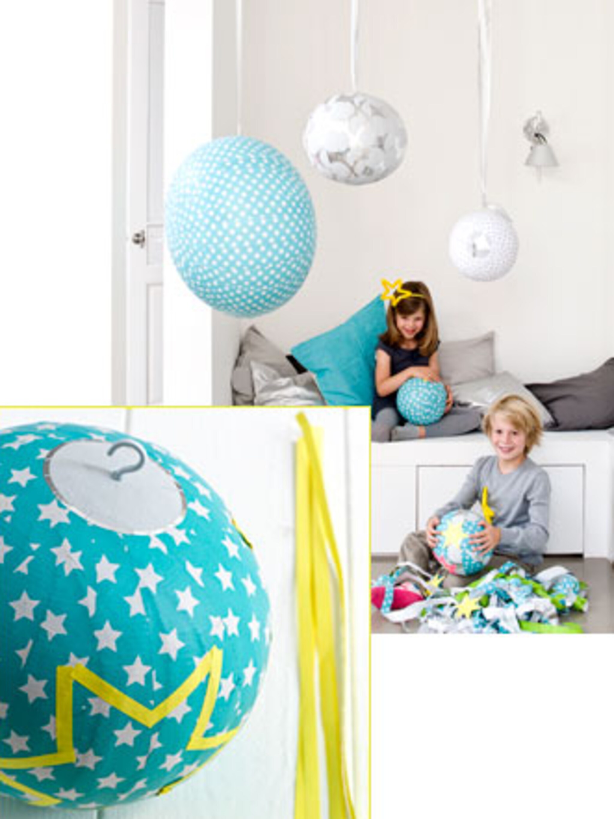 ballen van papier mache