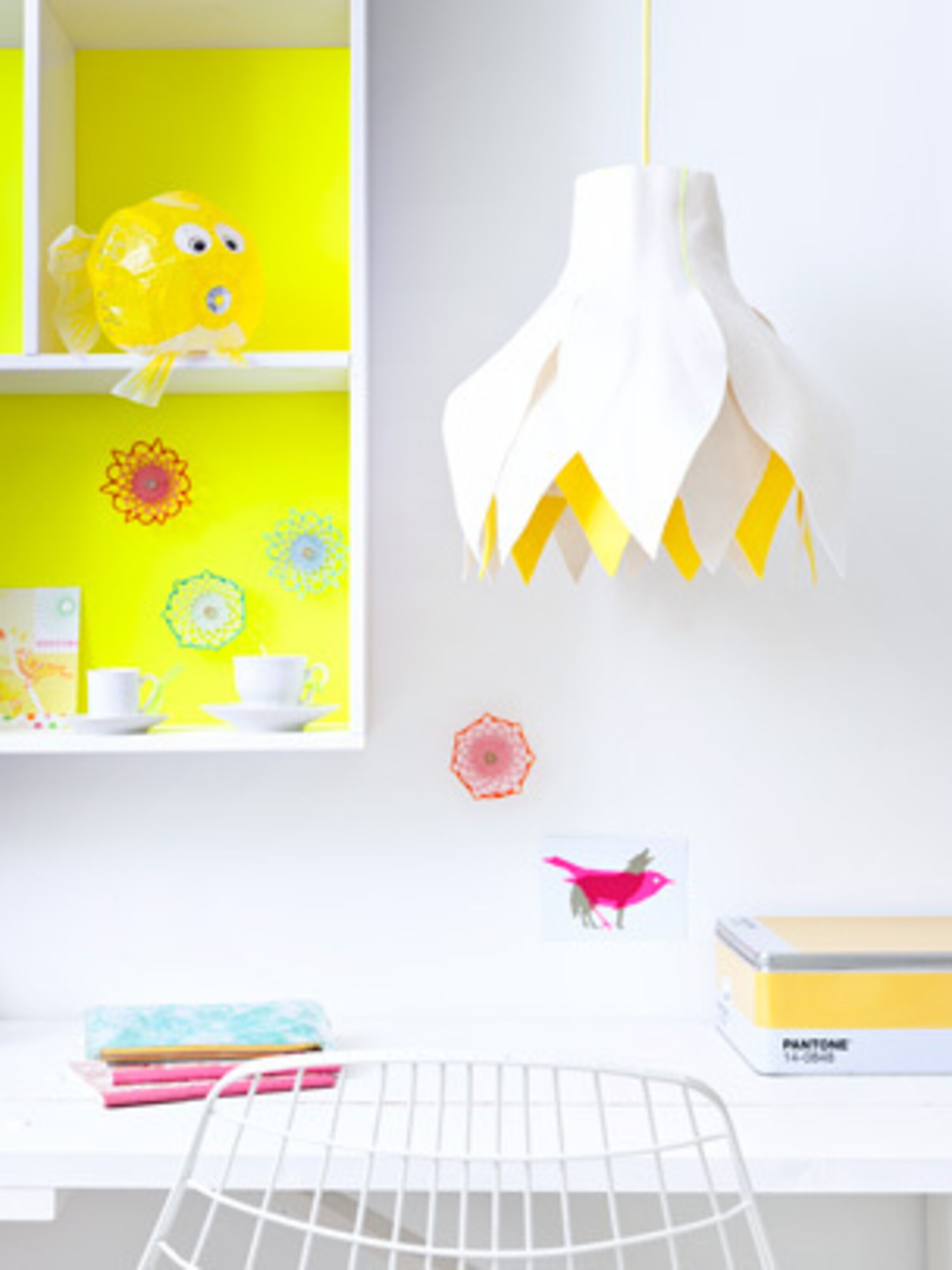 hanglamp van vilt maken