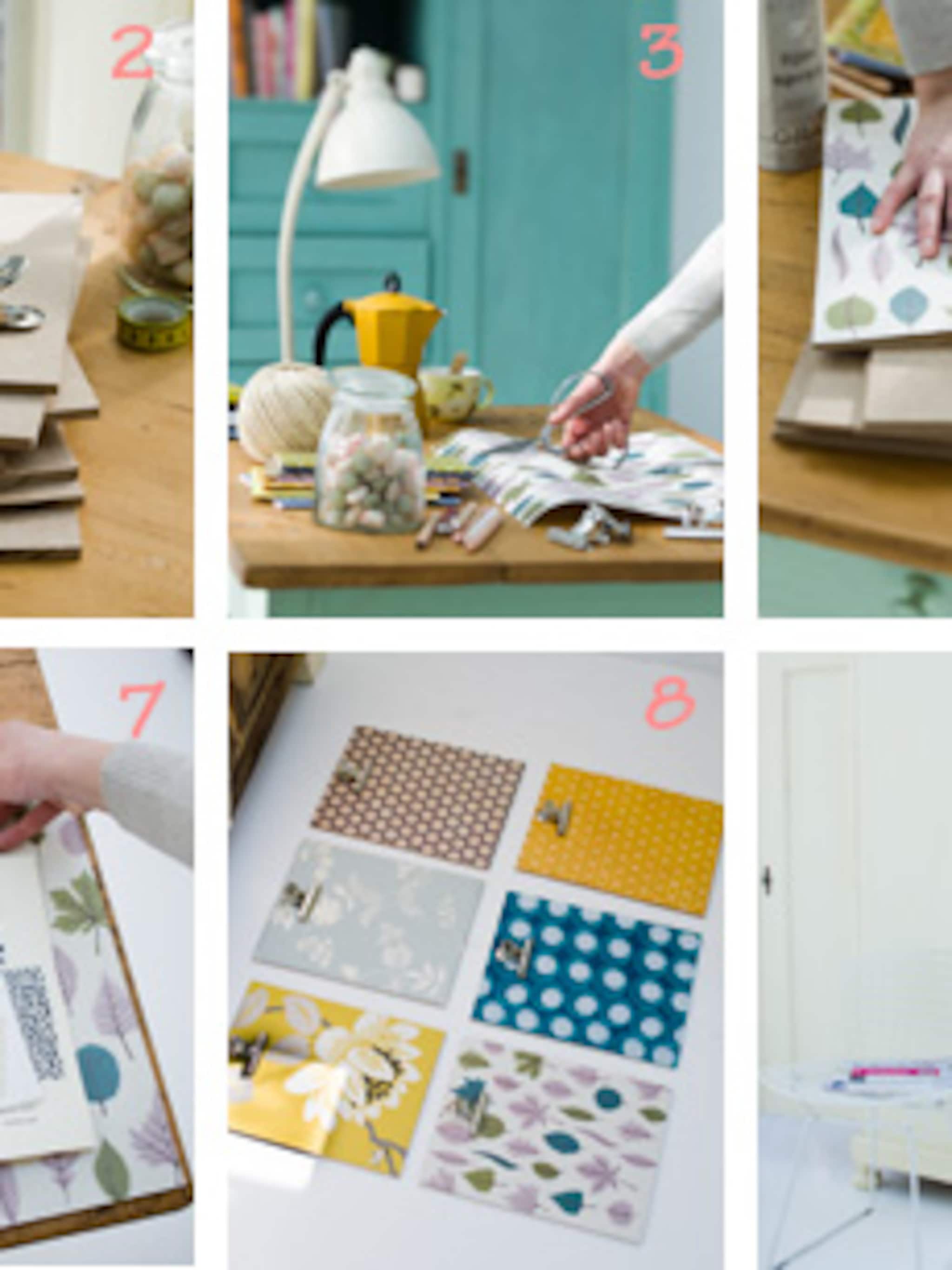 knipselwand maken om leuke knipsels te bewaren