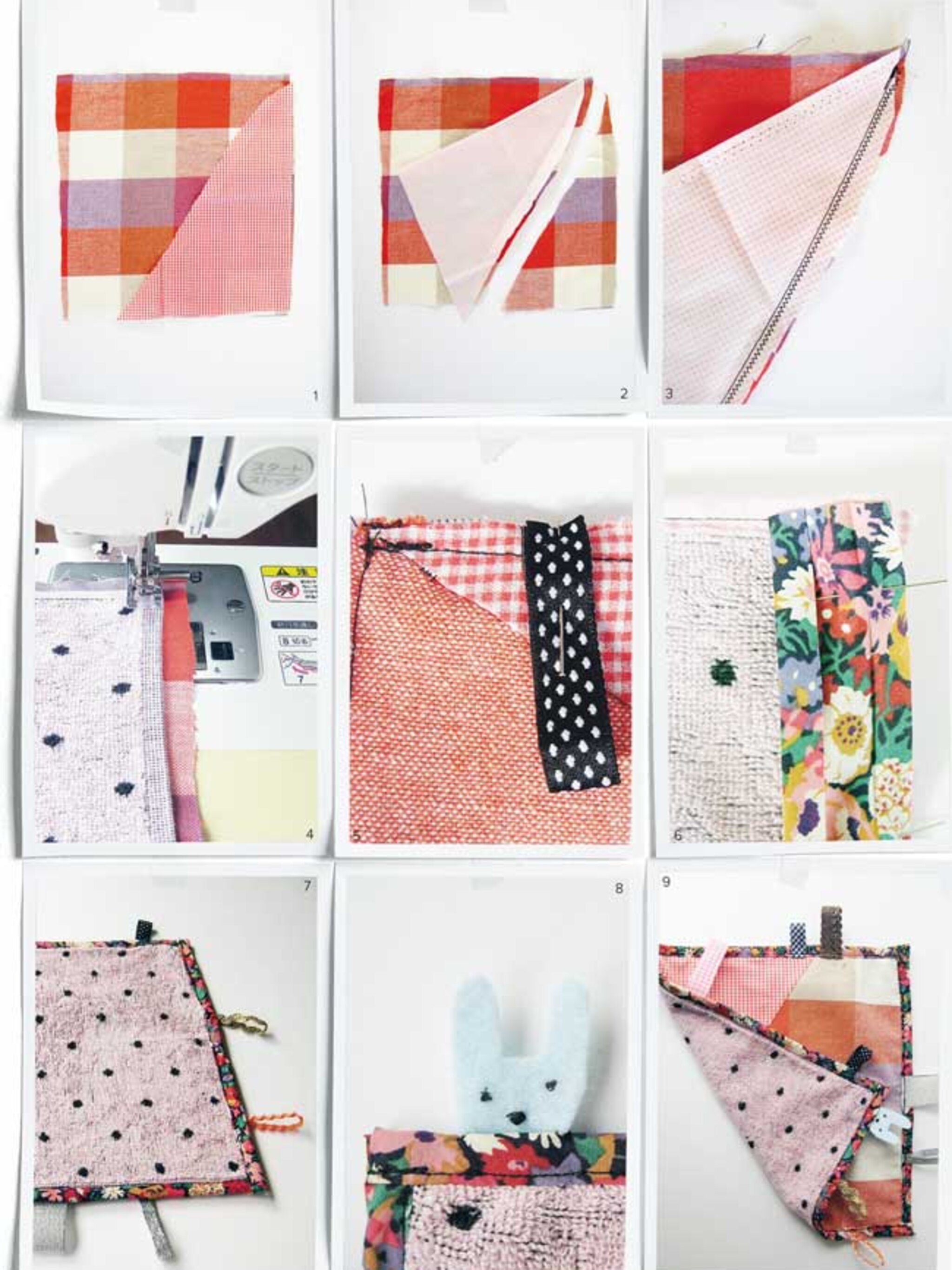 mooi doekje gemaakt van een washand