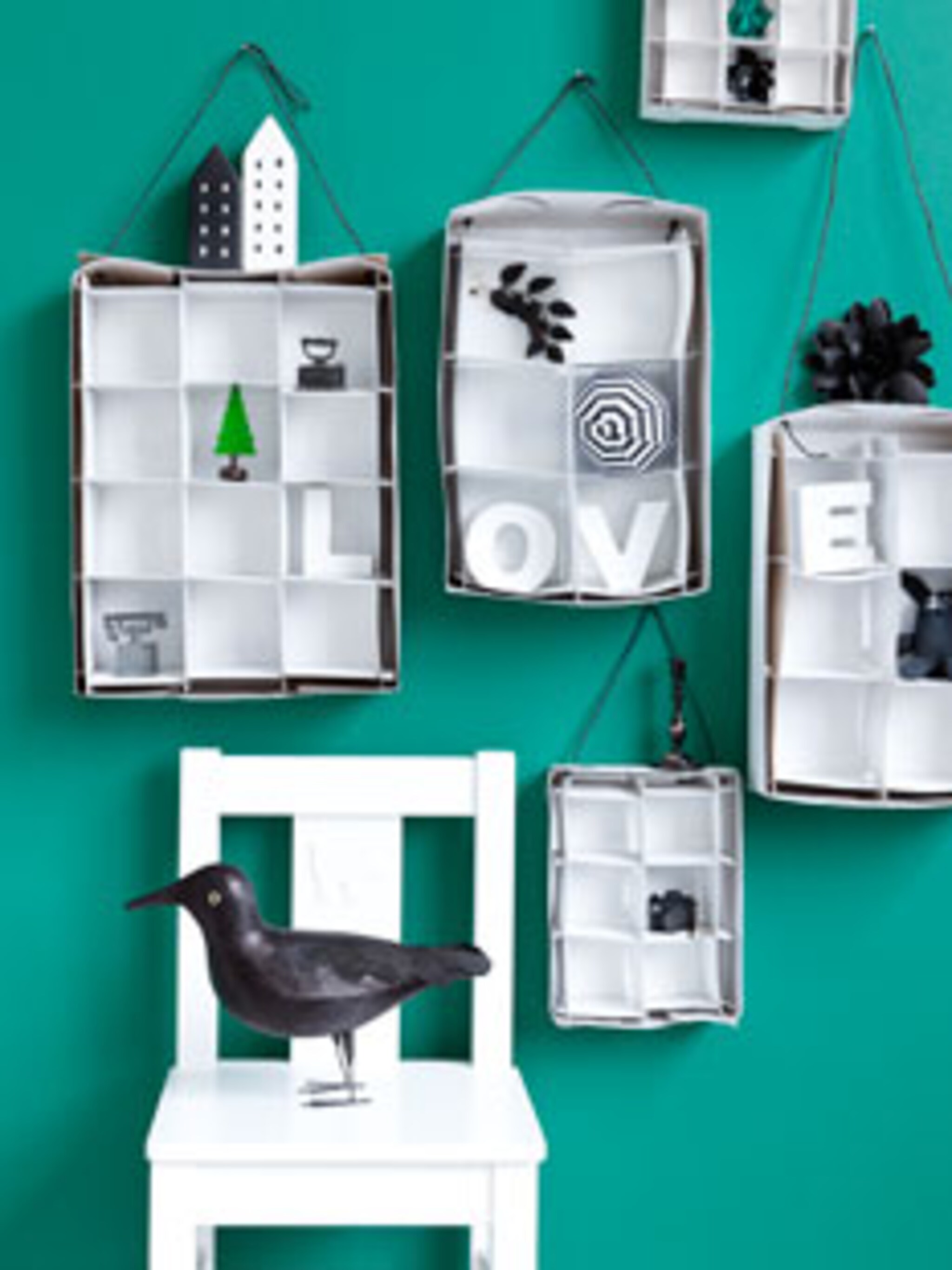 letterbak maken van kerstbal dozen