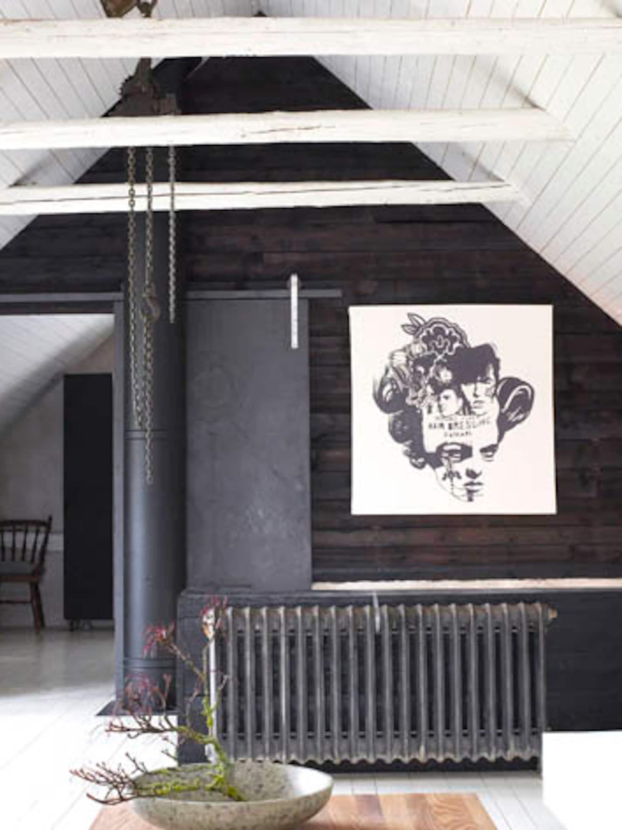 etsy s paradise zwart wit prenten