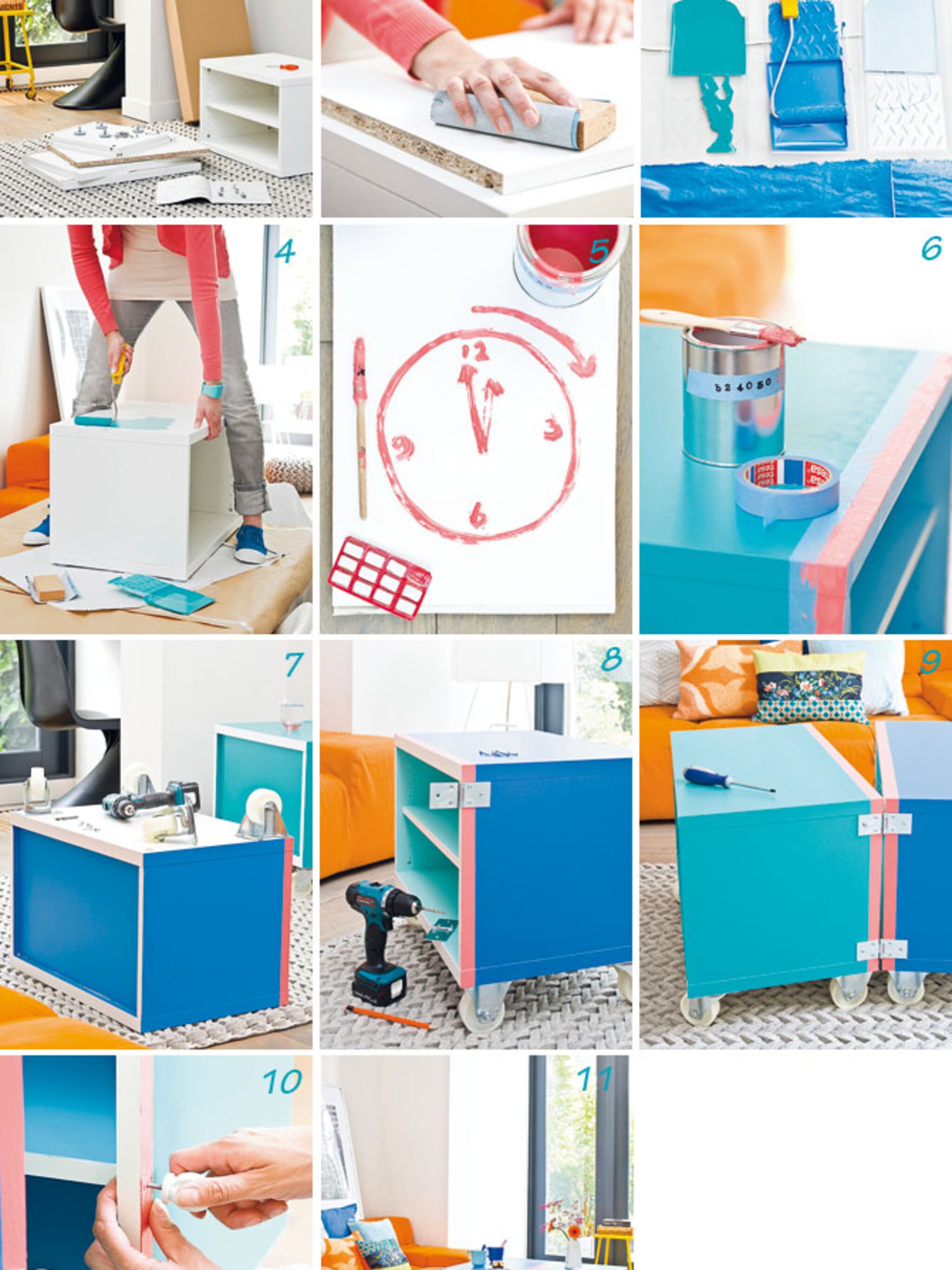 theetafel met inhoud