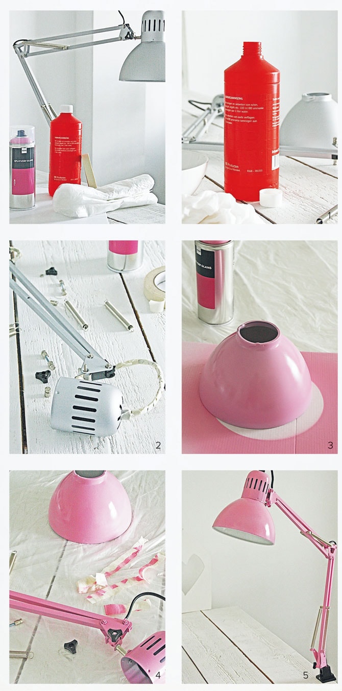 beeld vtwonen stappenplan lamp verven