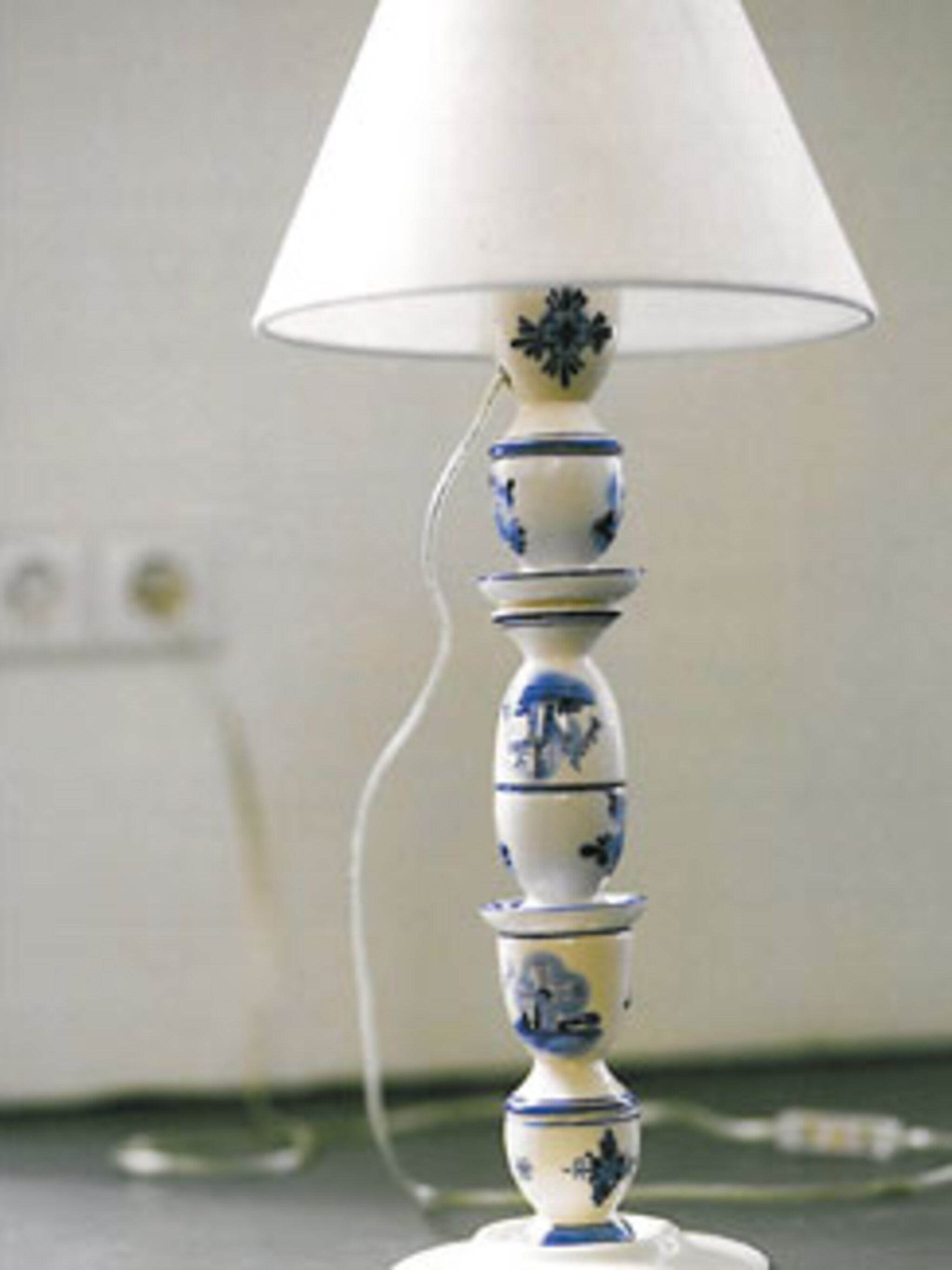 delftse lamp maken