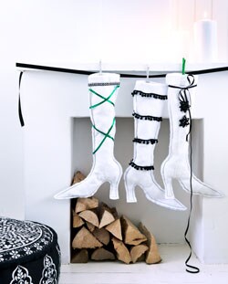 Kerstlaarzen maken