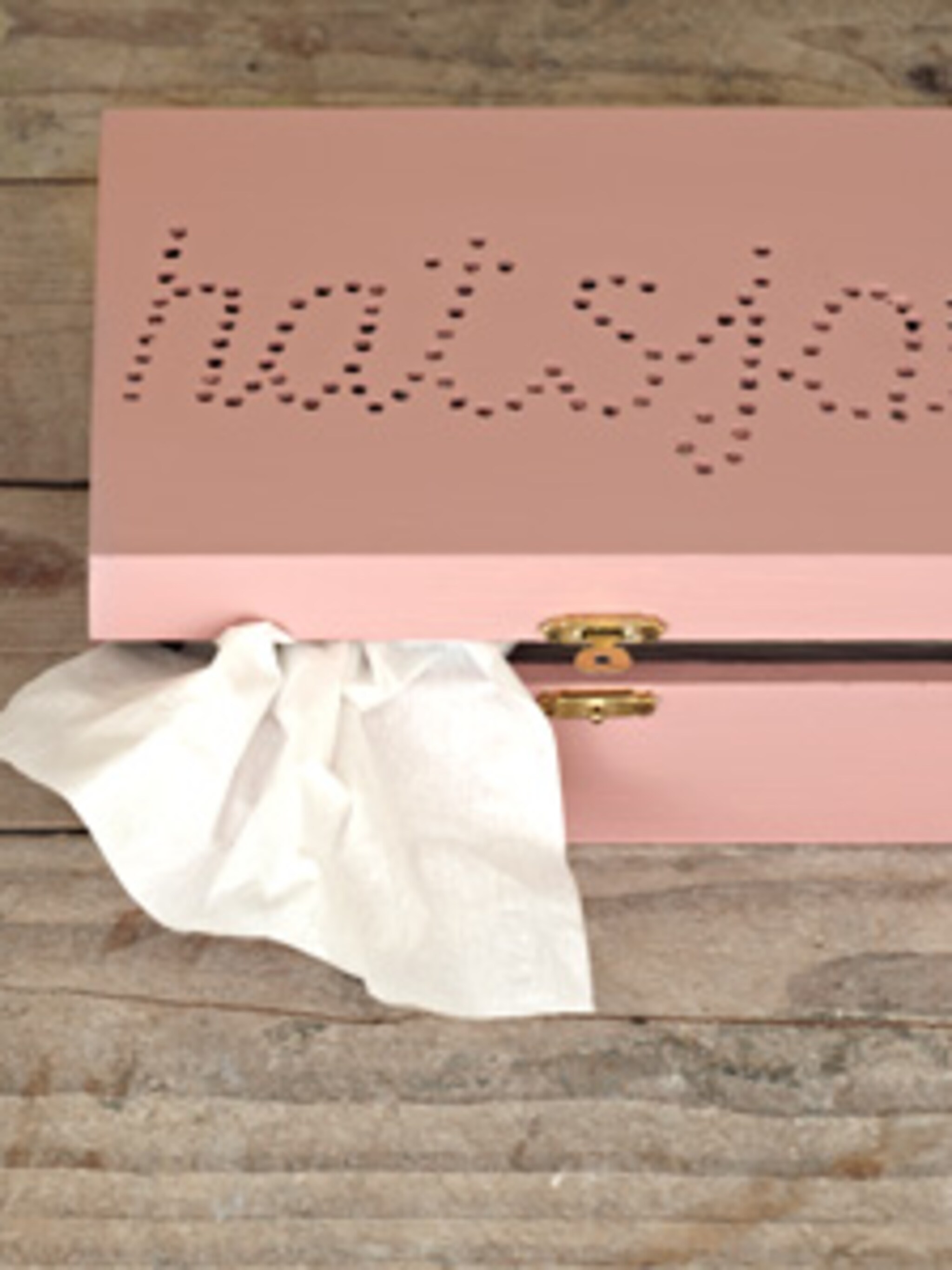 een verkouden neusje verdiend een mooie tissuedoos