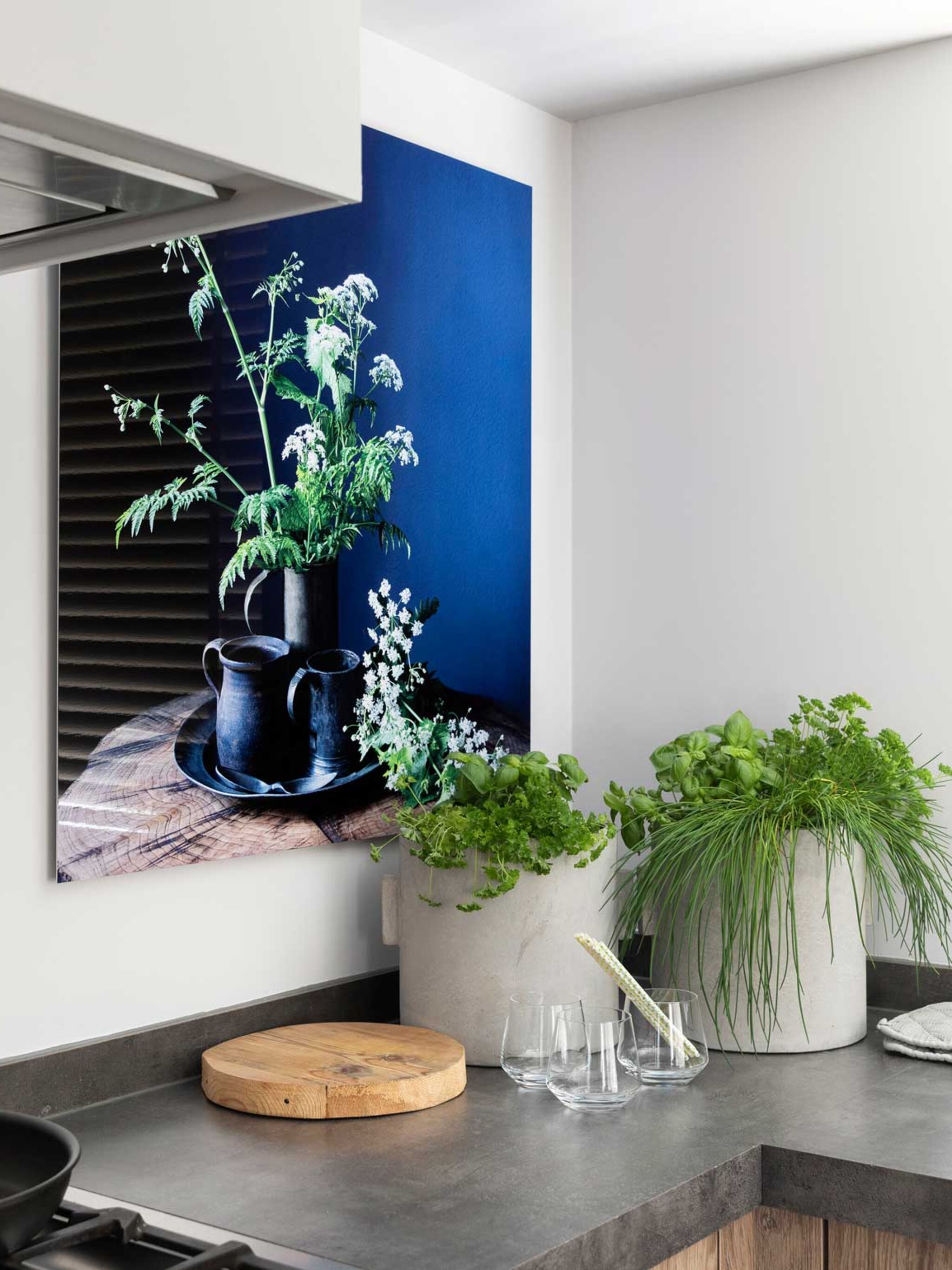 deze wanddecoratie geeft de keuken een flinke update