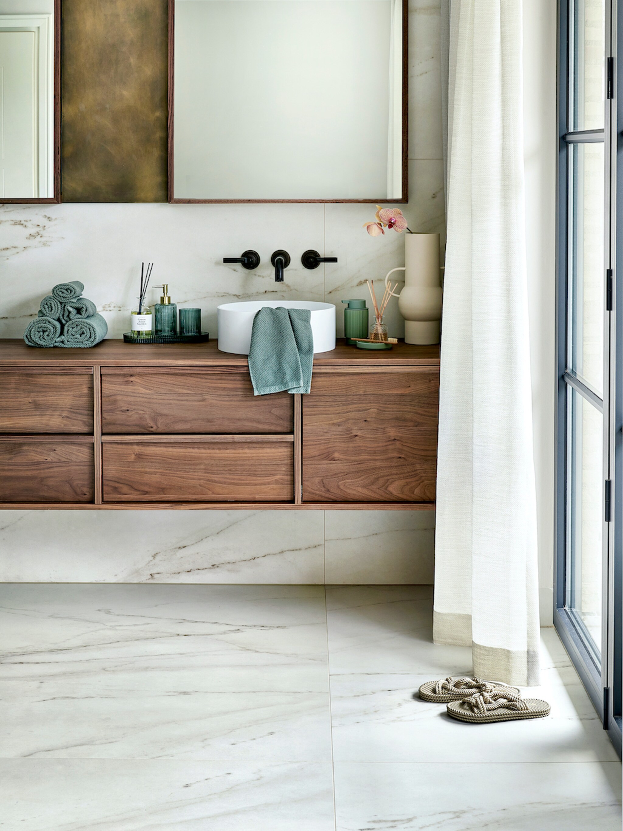 zo creeer je een mini spa in de badkamer