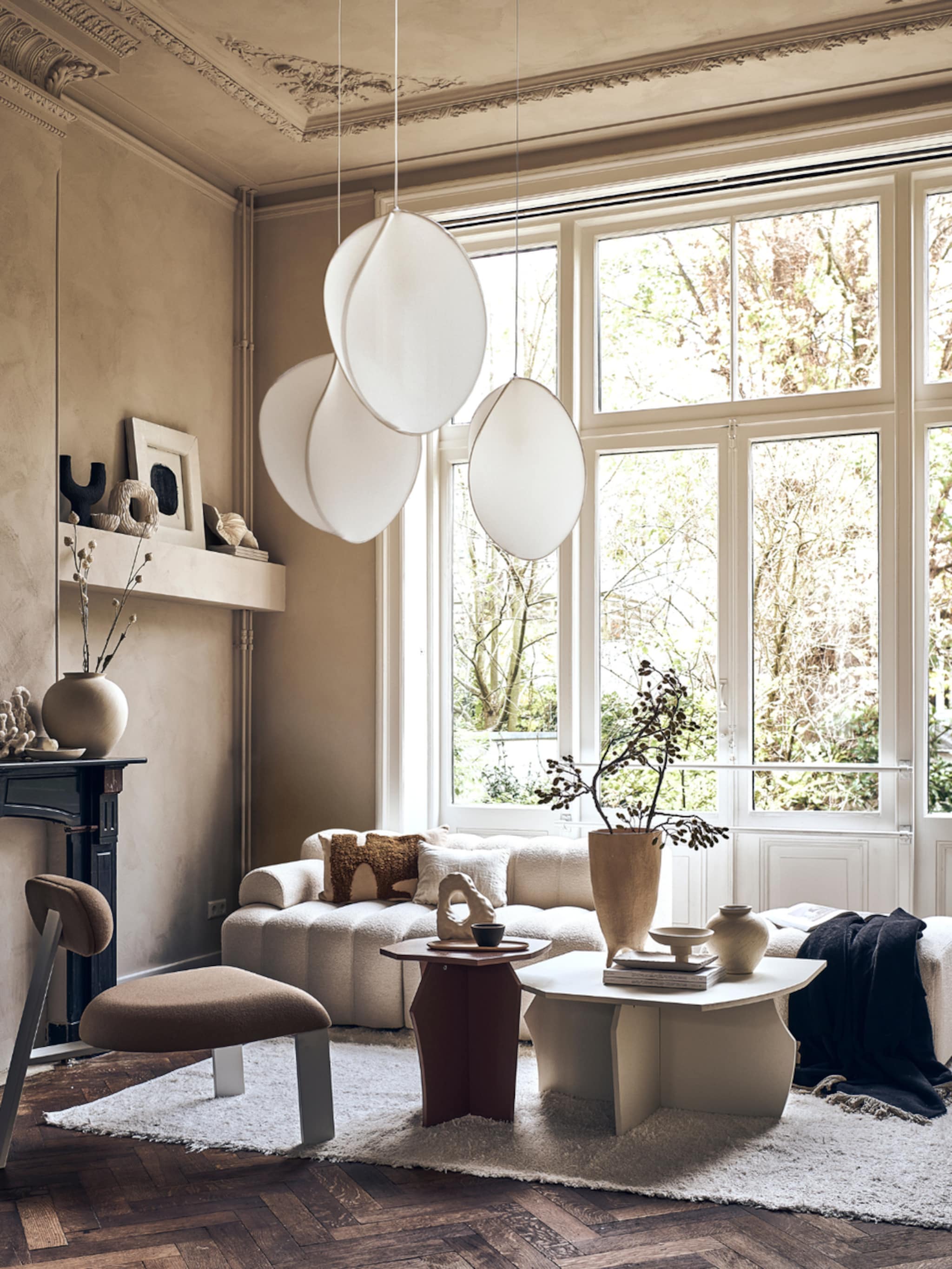 een houten of pvc vloer