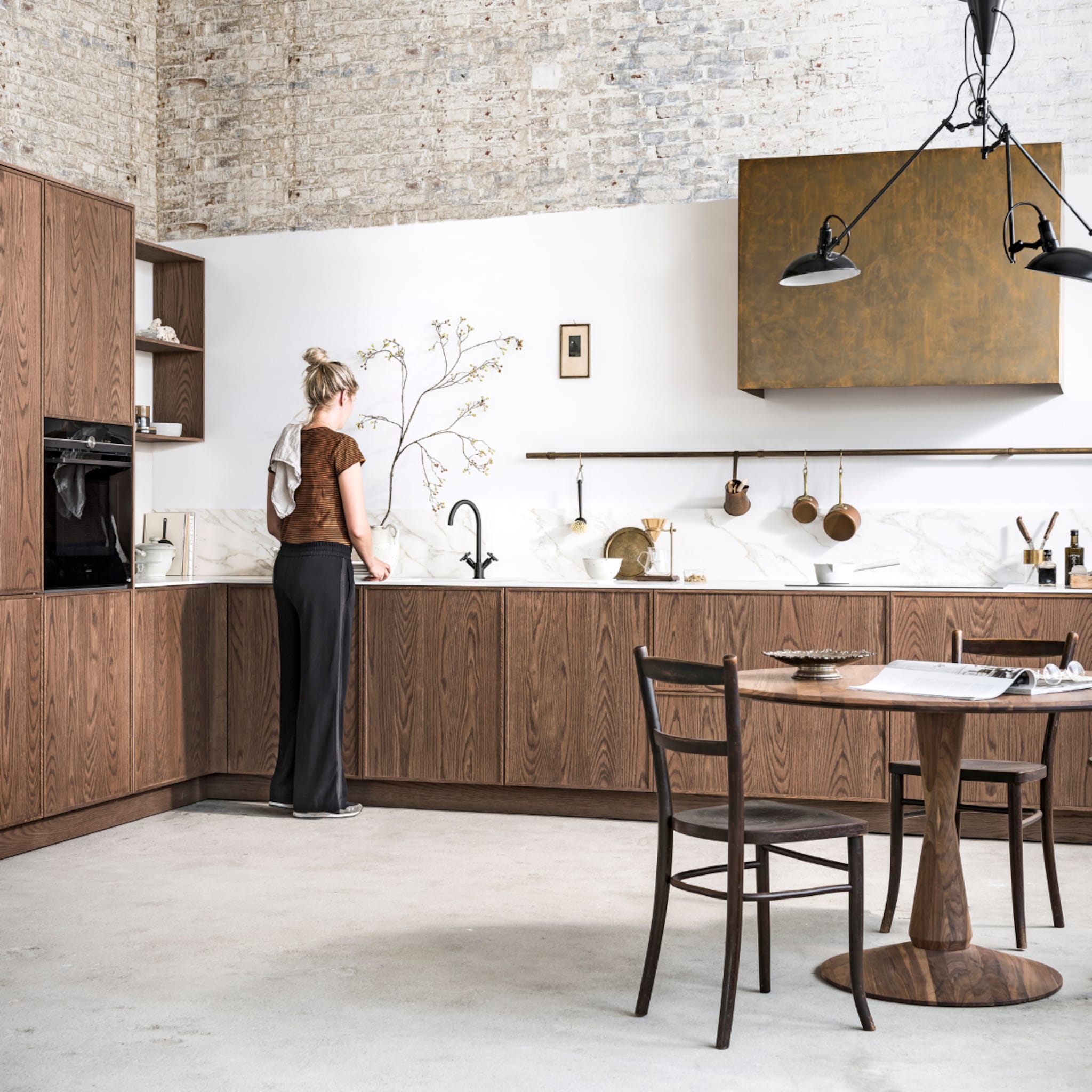 vtwonen keuken Dark Oak