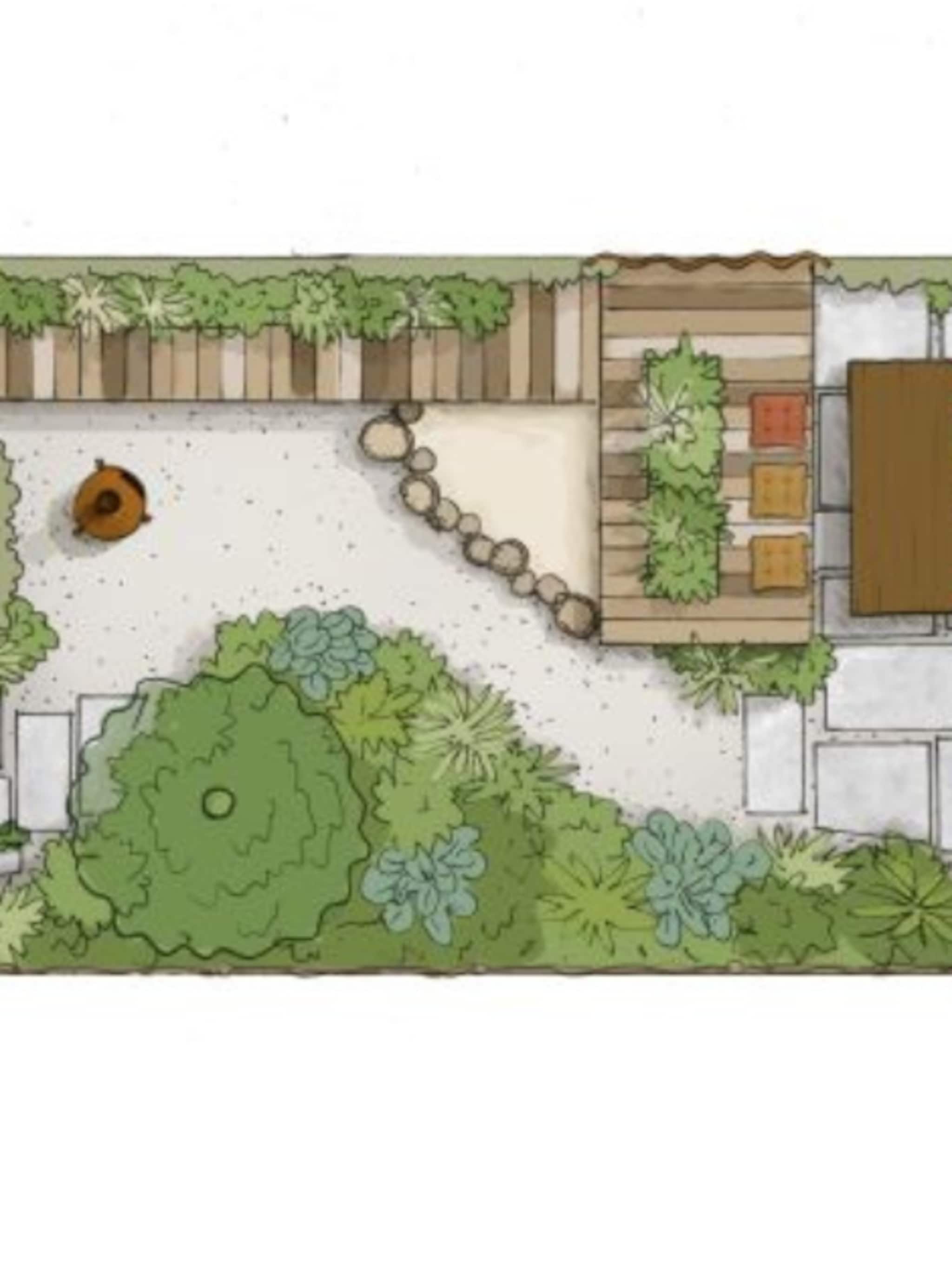 shop de beplanting stoere landelijke tuin met goed doordacht ontwerp
