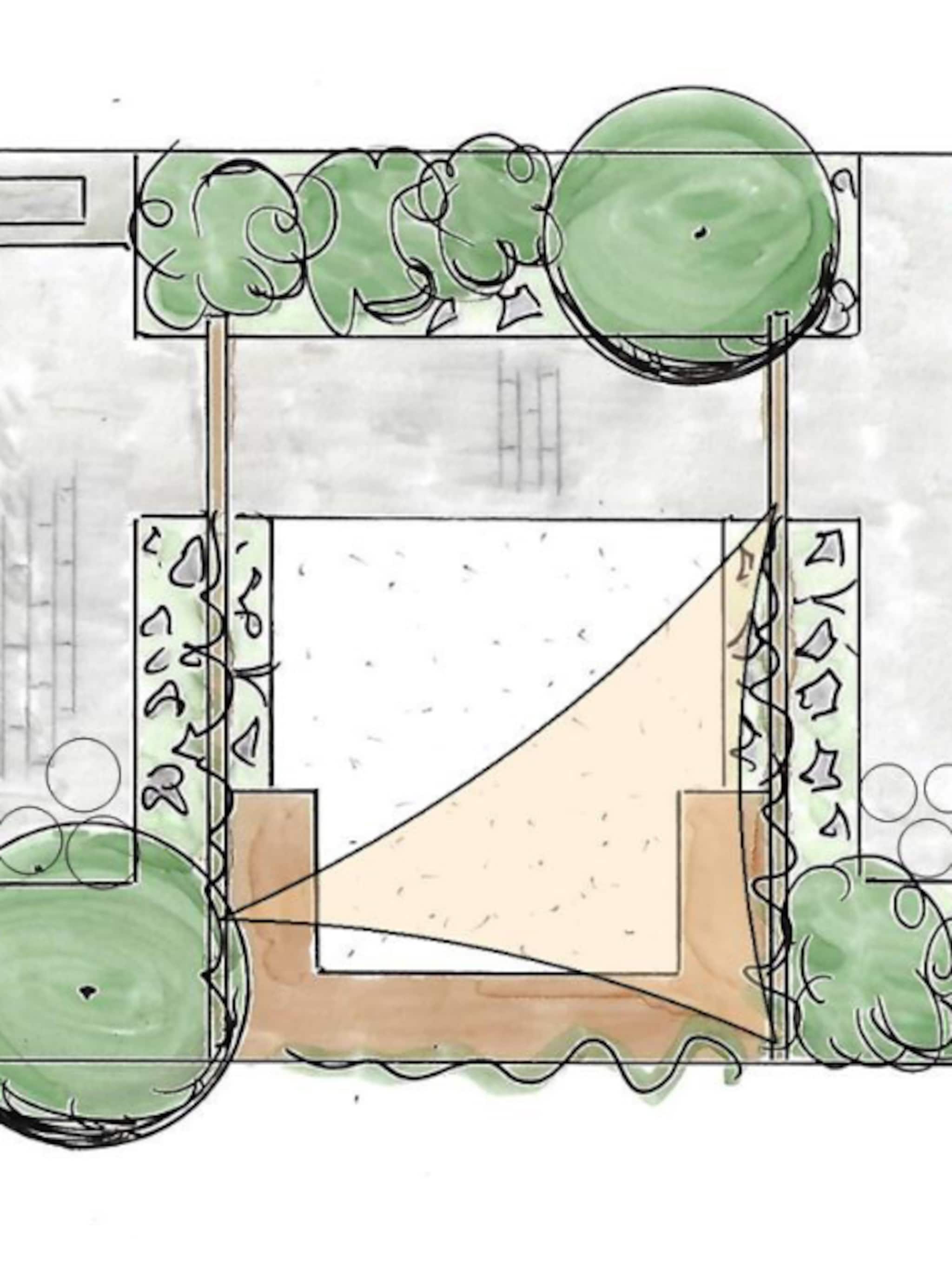 shop de beplanting een gezellige gezinstuin verdeeld over 3 ruimtes