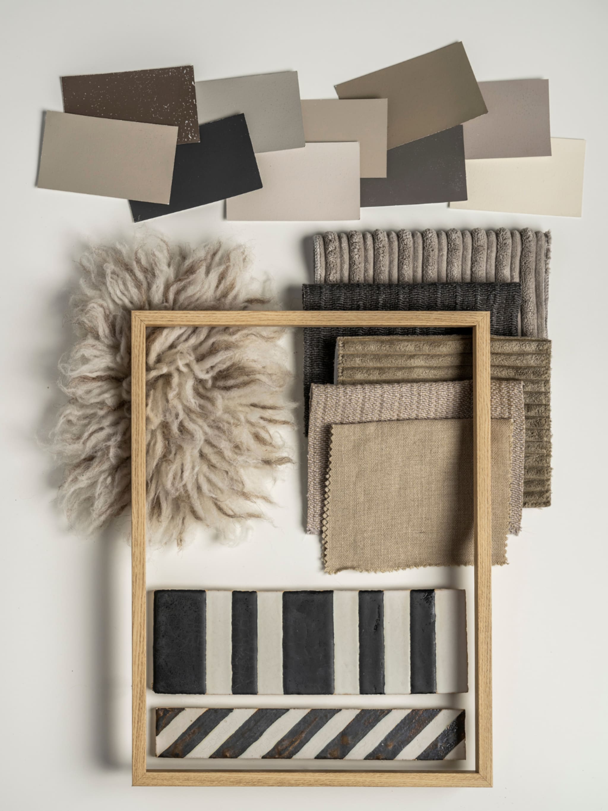 moodboard tijdloze woontrends in een modern jasje
