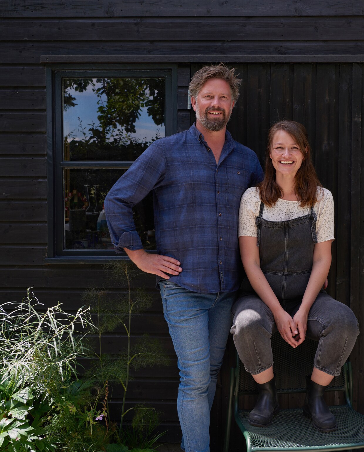 Vivian Hoebe en Mark Mulder. fotografie Marjon Hoogervorst