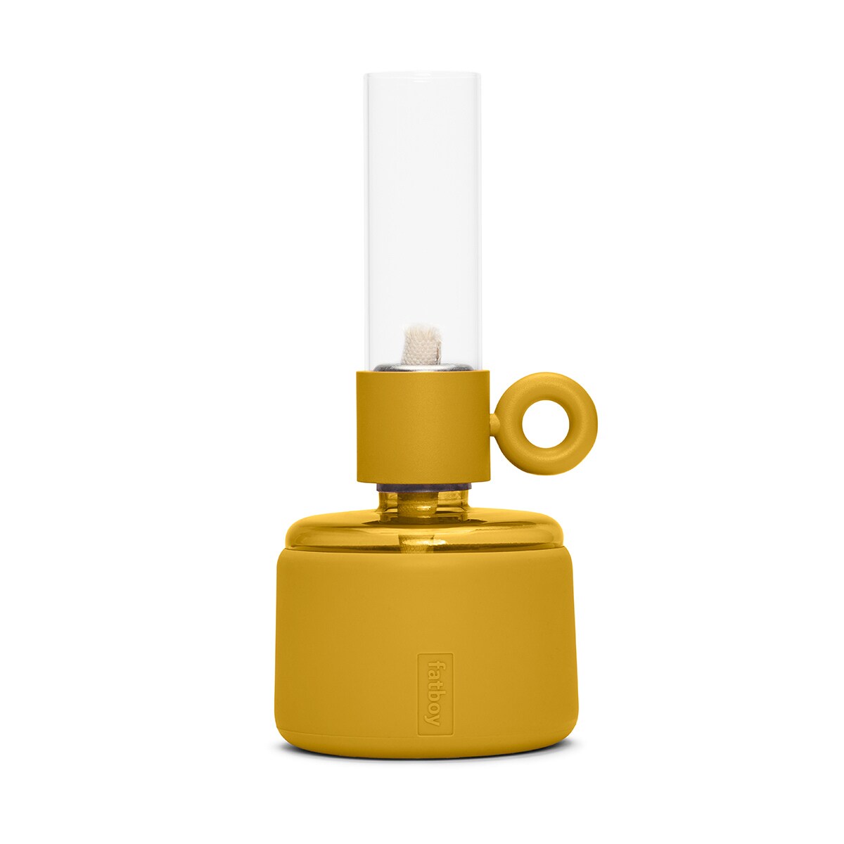 de flamtastique xs van fatboy is een echte sfeerhaard voor buiten. Olielamp van glas, ø 10,5 cm (d) , 22,5 cm (h) € 89 (vtwonen.nl/shop). vtwonen.nl/shop | Fatboy | Fonq