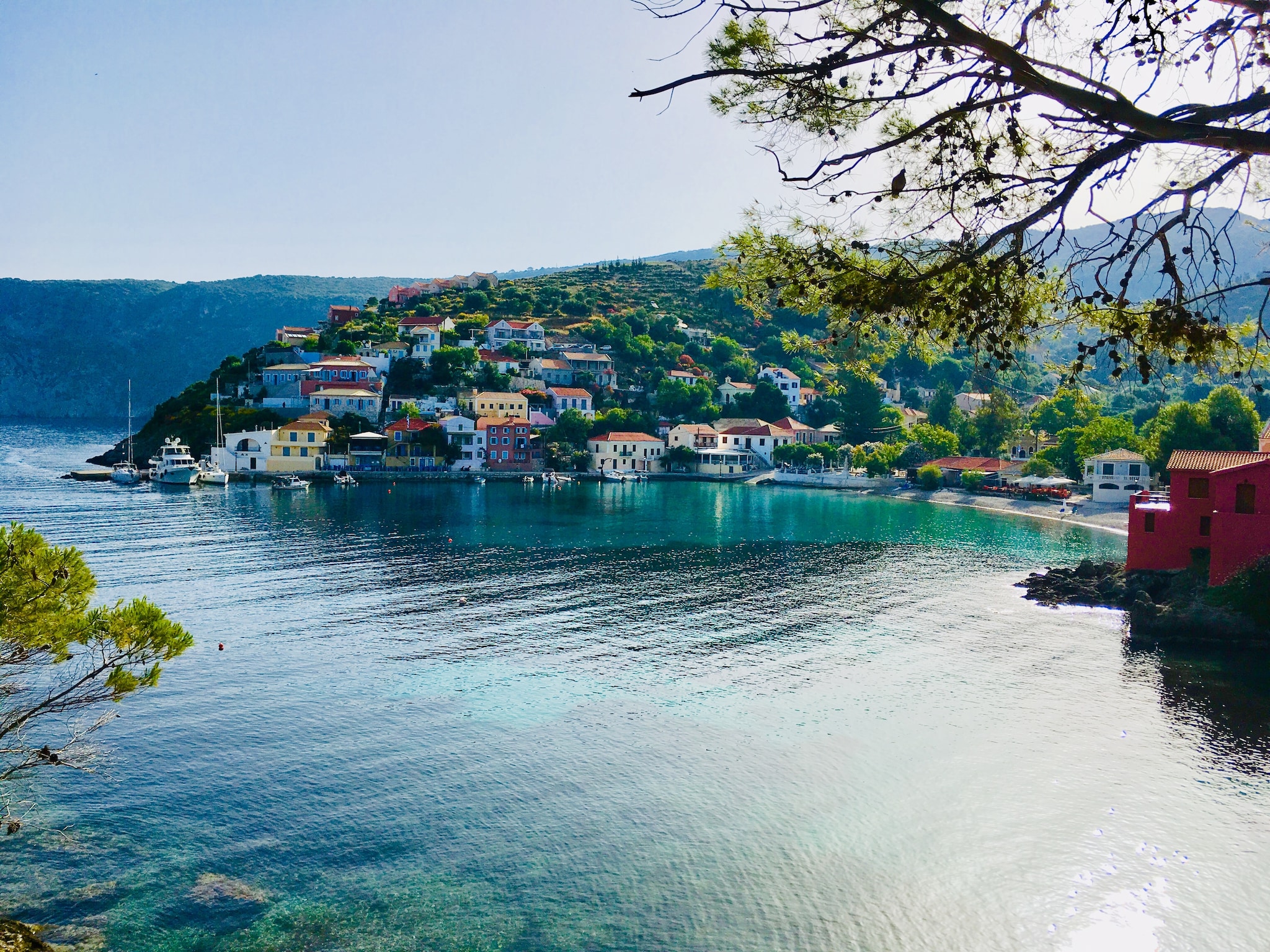 Het dorp Asos op Kefalonia Unsplash