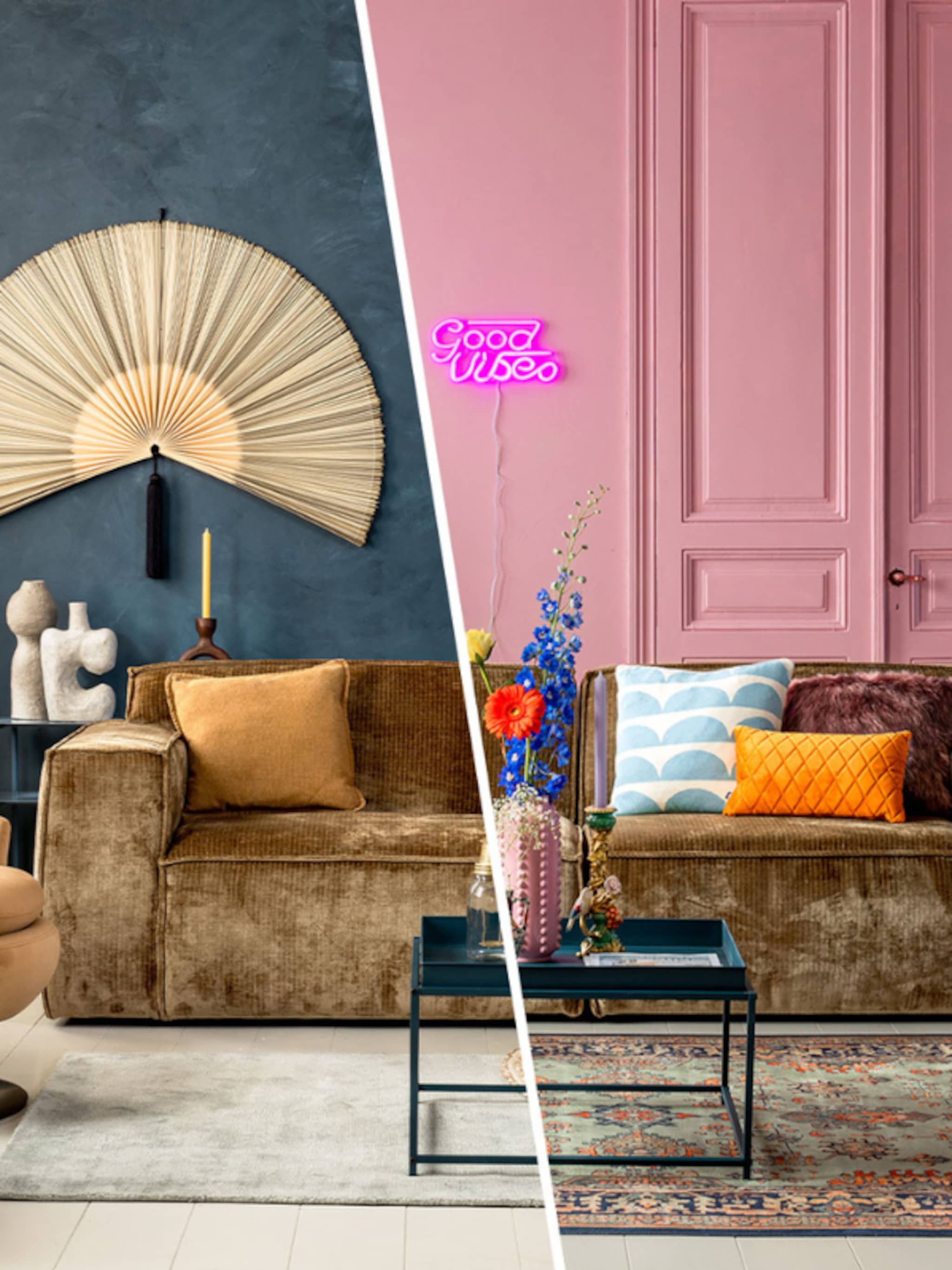 colourboost twee keer meer sfeer in de zithoek met kleur