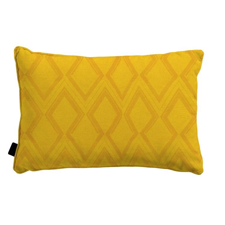 madison - sierkussen - graphic yellow - 50x30 - geel, € 22,49 vtwonen.nl/shop