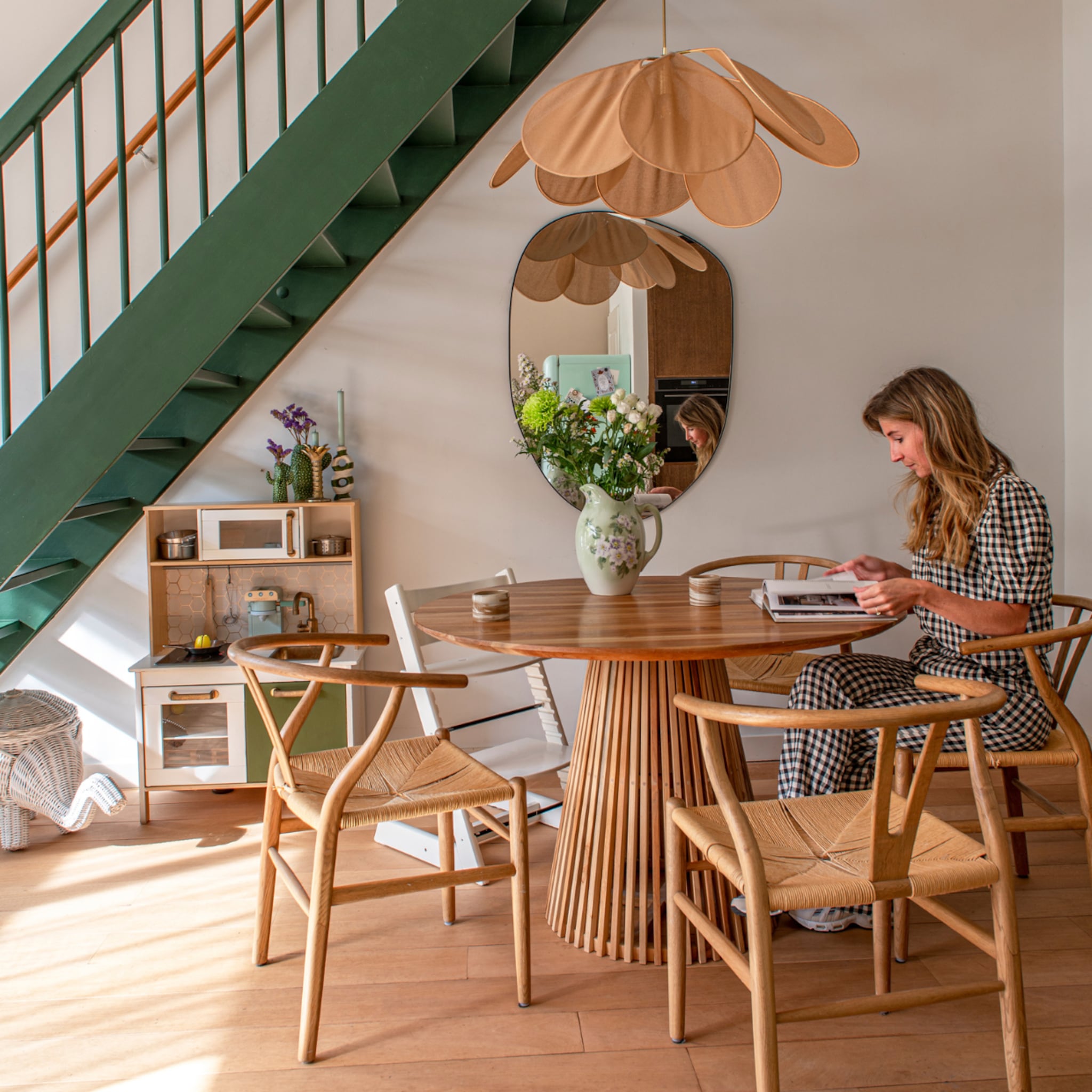 woning met hoge plafonds en lichtinval