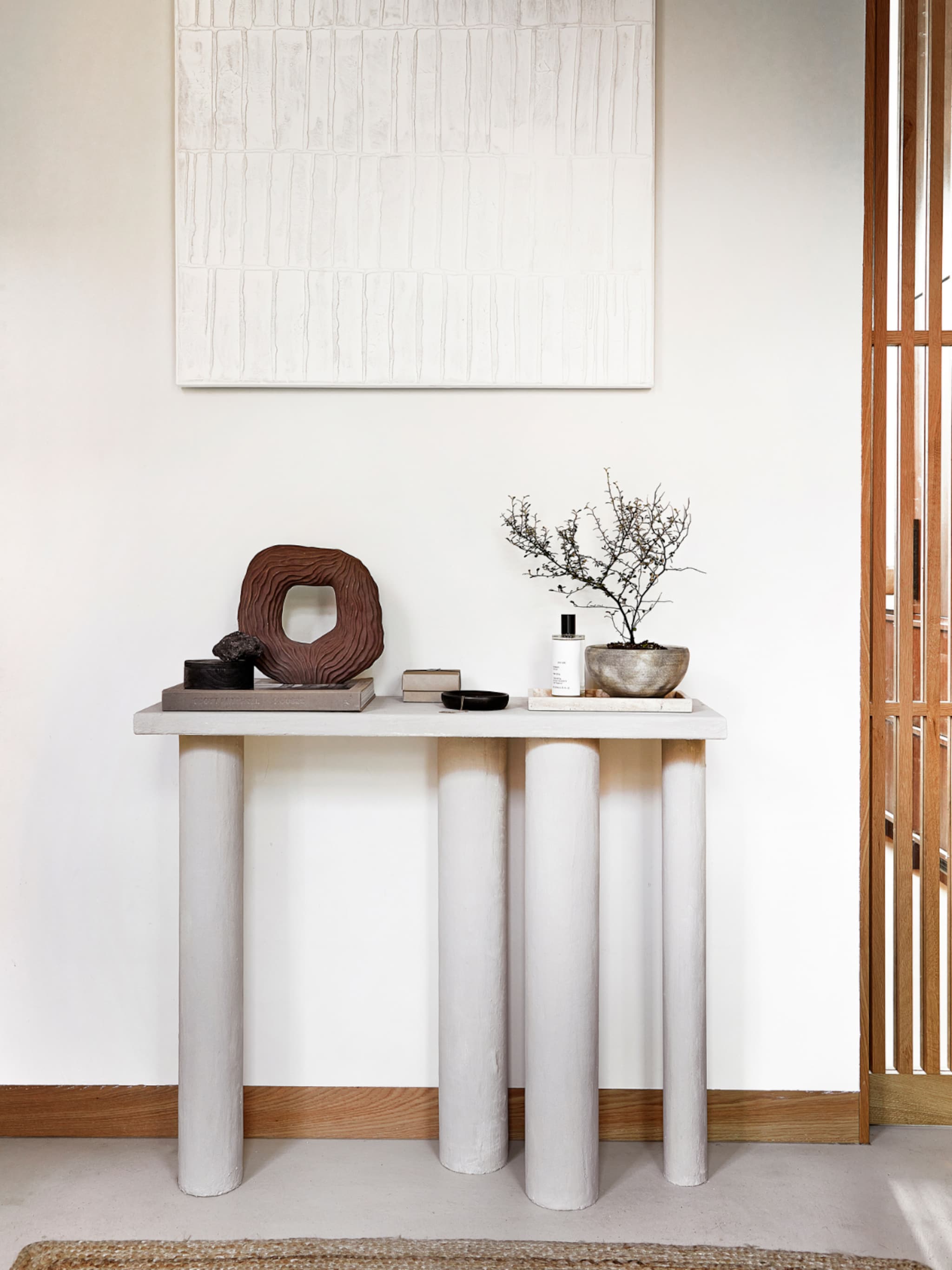 diy funky sidetable