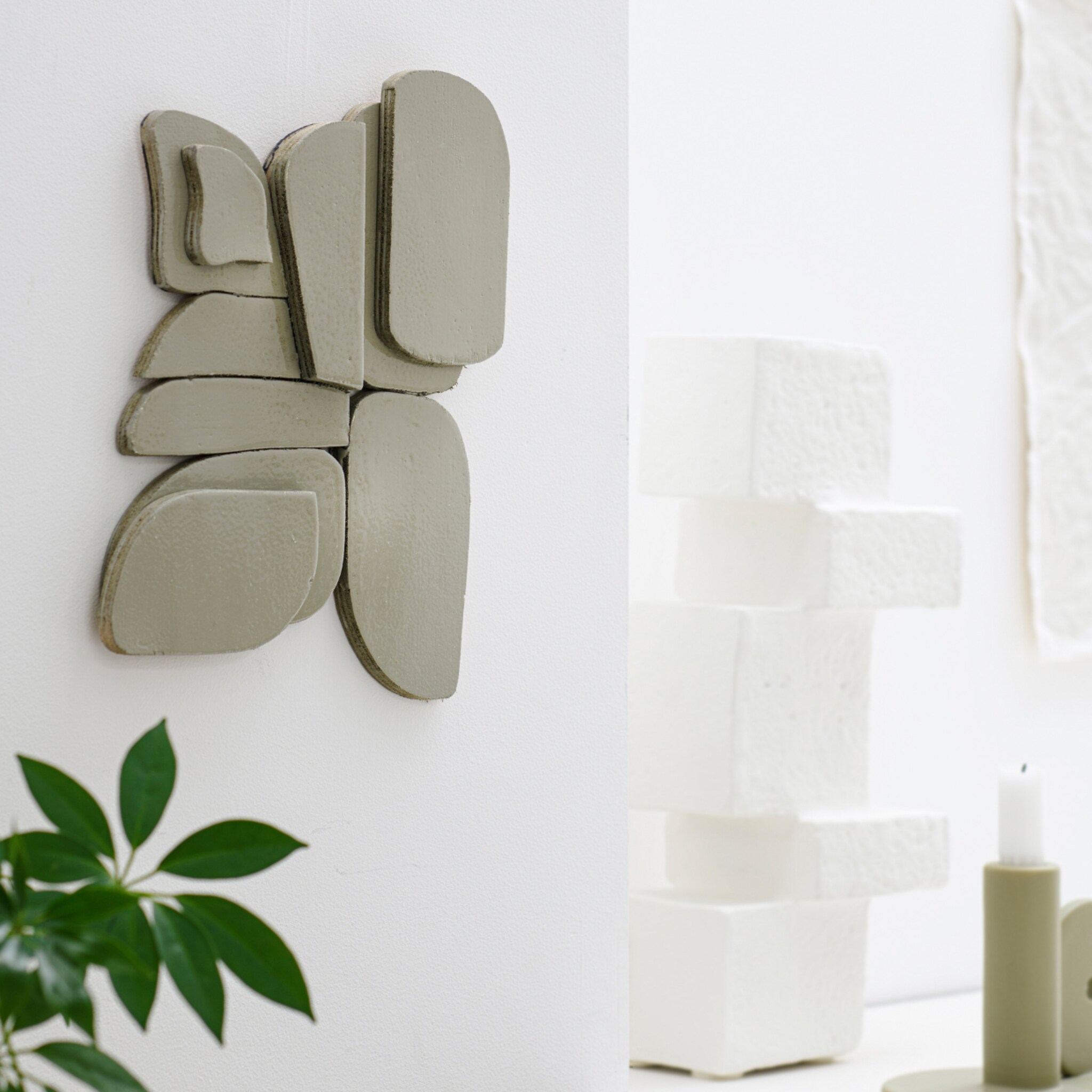diy zo maak je een abstract wandpaneel