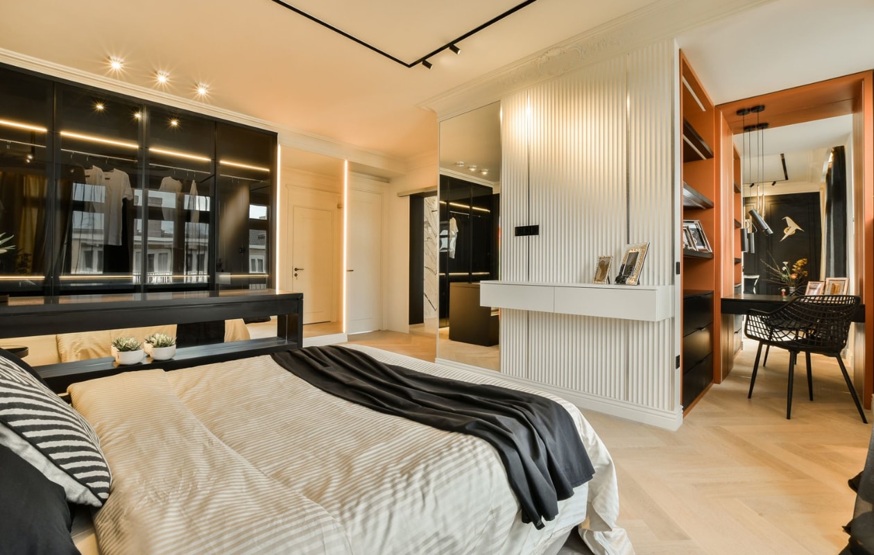 Funda-parel hotel chic slaapkamer Funda - Amstelhoven Makelaars