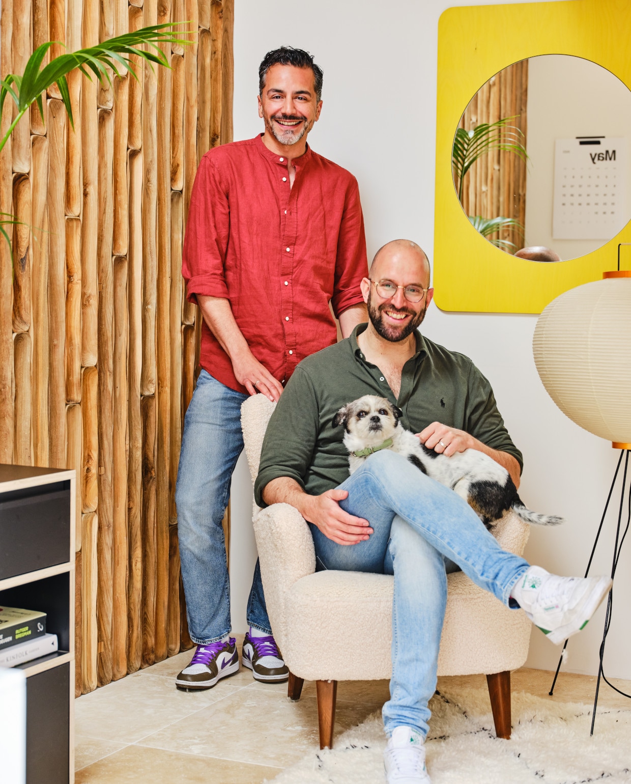 klein maar fijn binnenkijken in de groene werkplek van de gooise mannen
